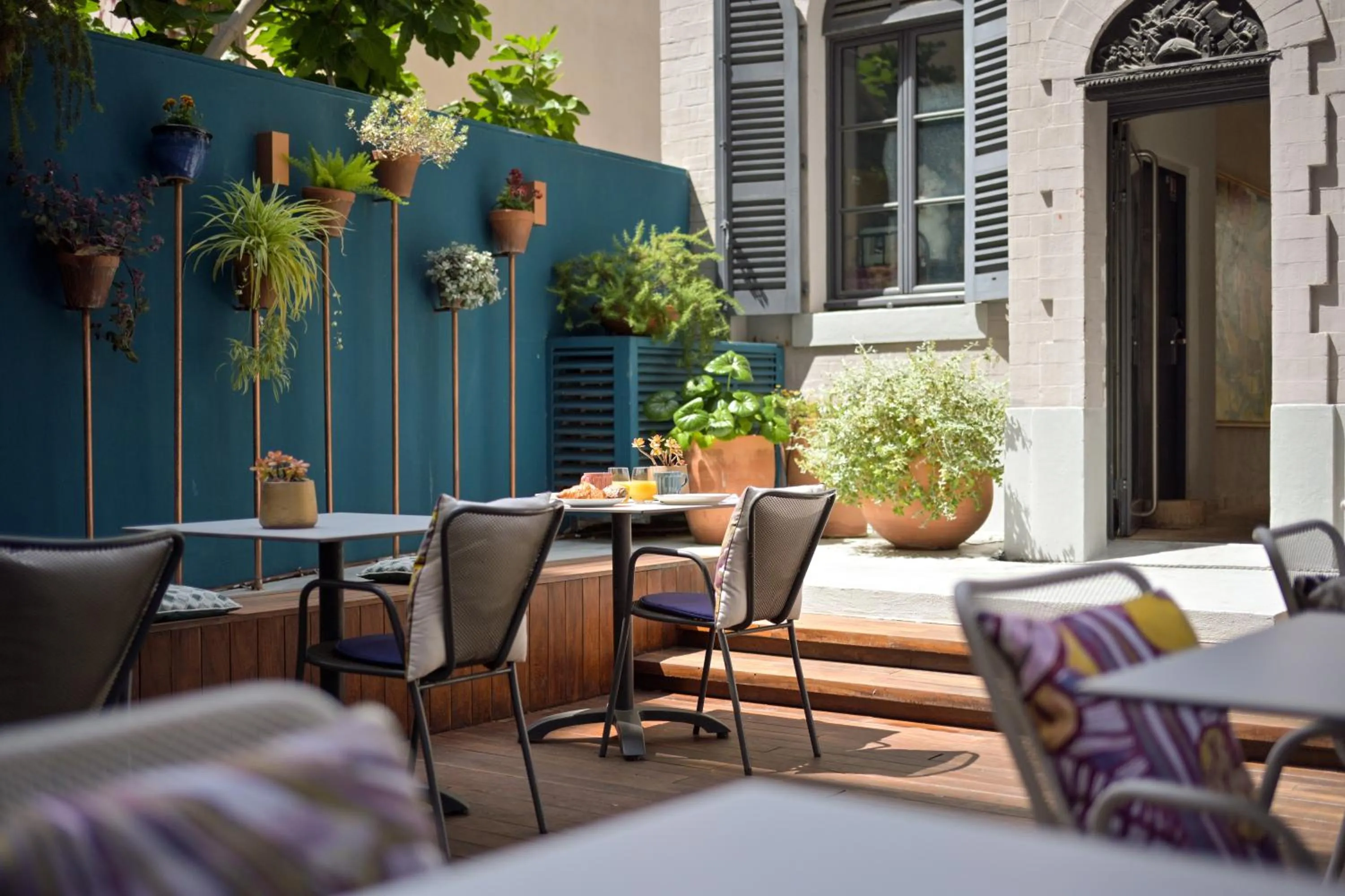 Patio in Alex Hotel & Spa