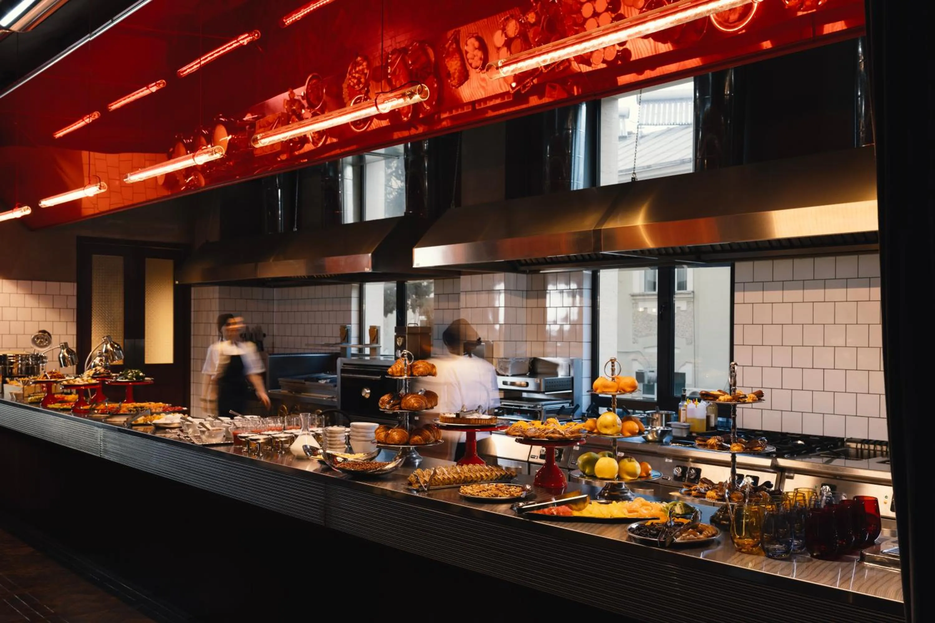 Breakfast in Hotel Afisha