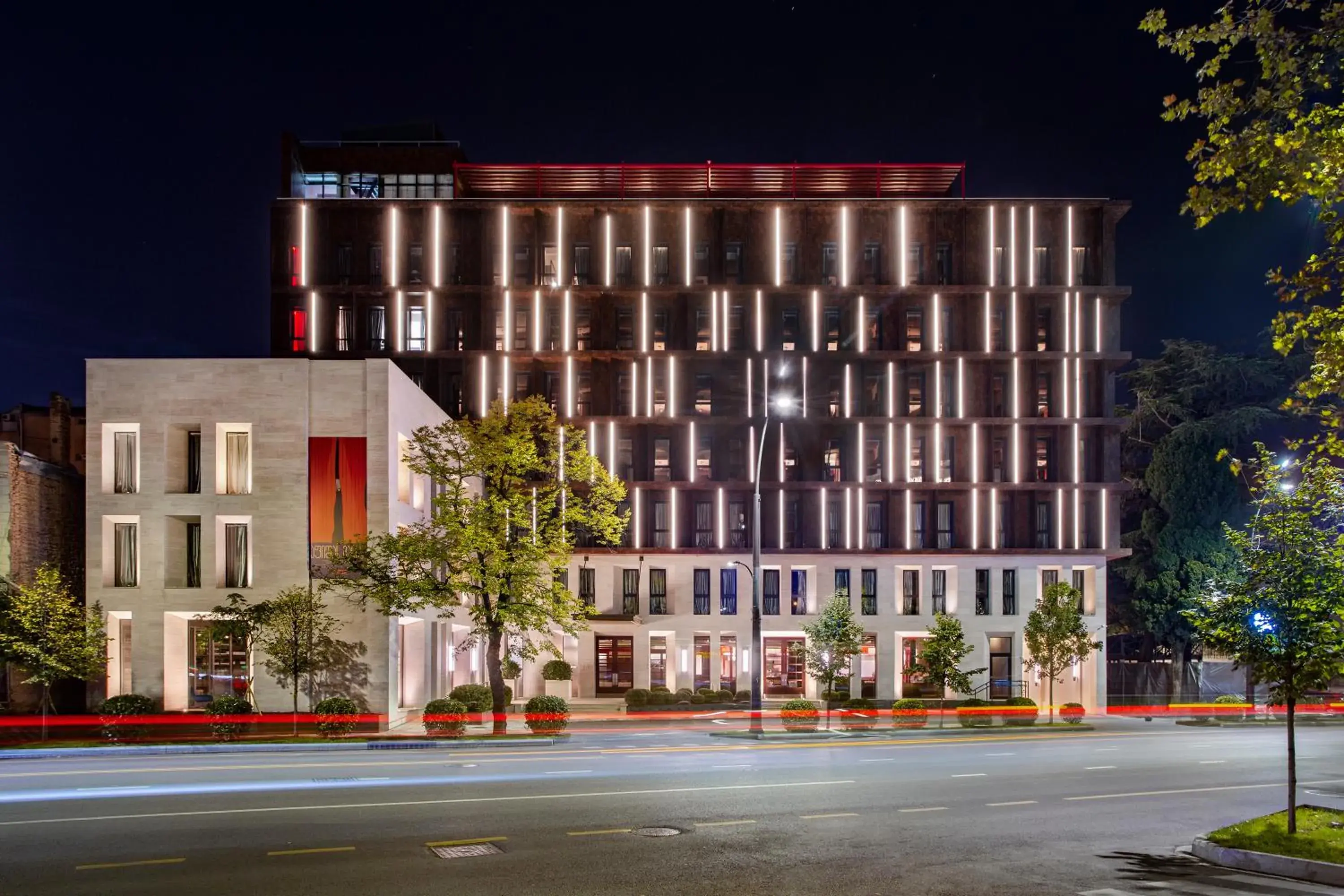 Property building in Hotel Afisha Property building in Hotel Afisha