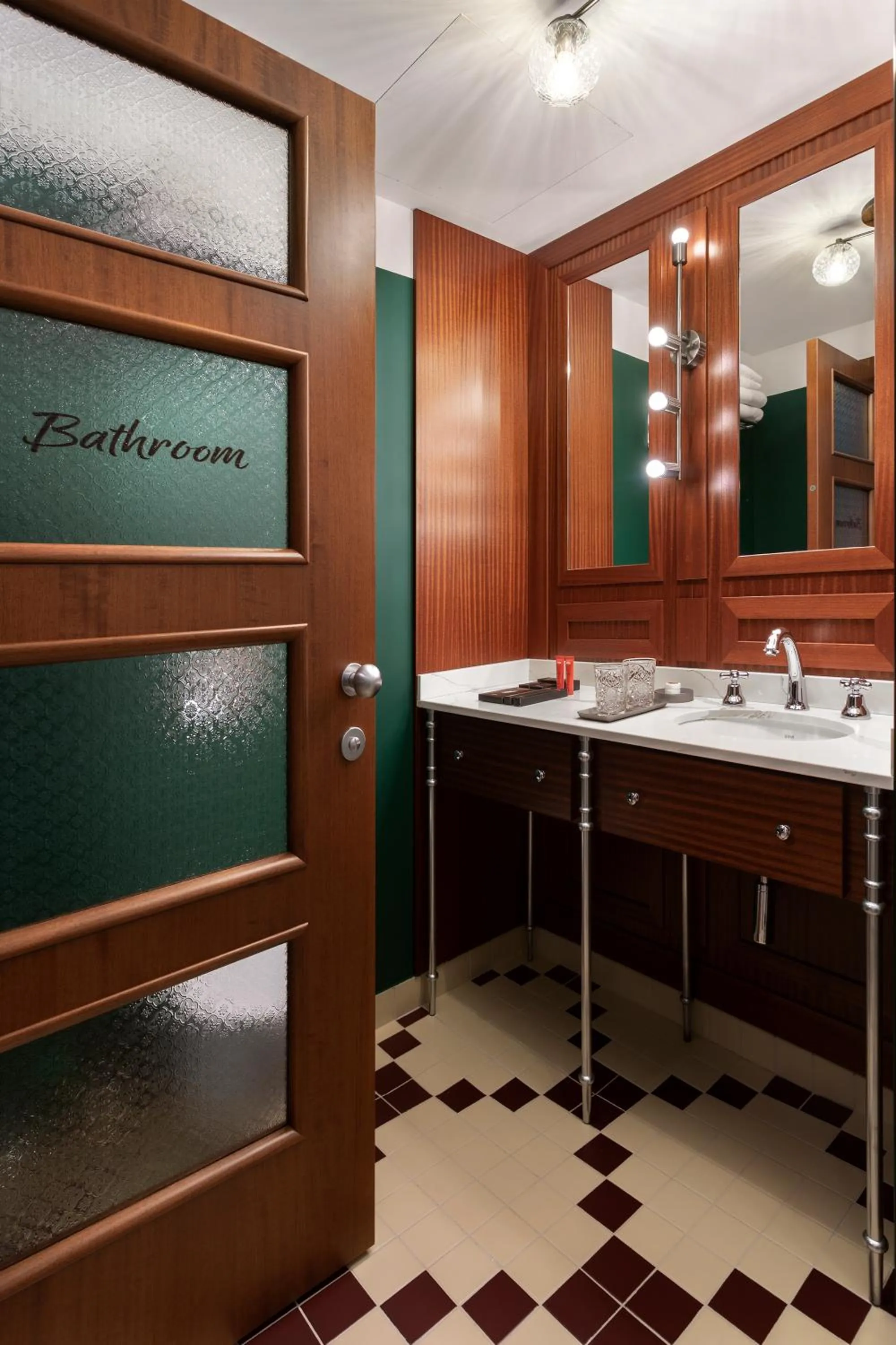 Bathroom in Hotel Afisha