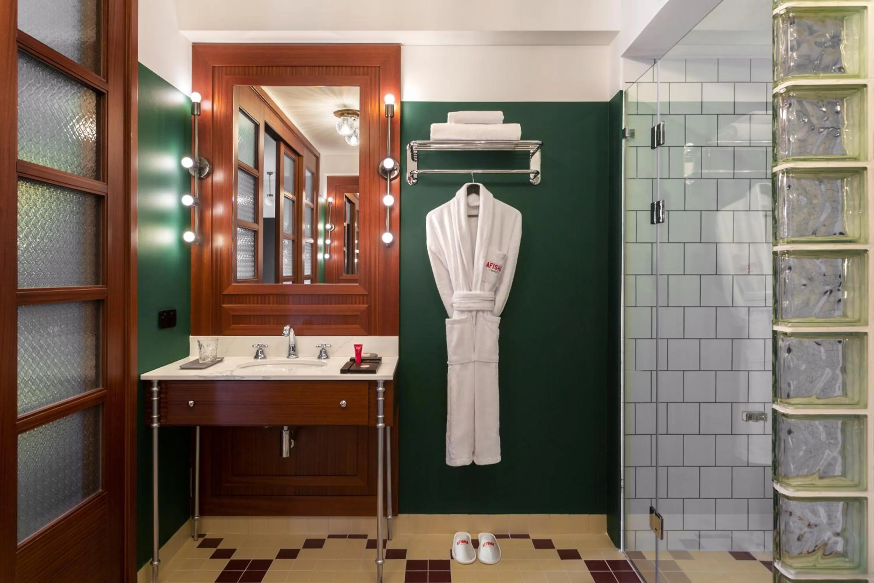 Bathroom in Hotel Afisha