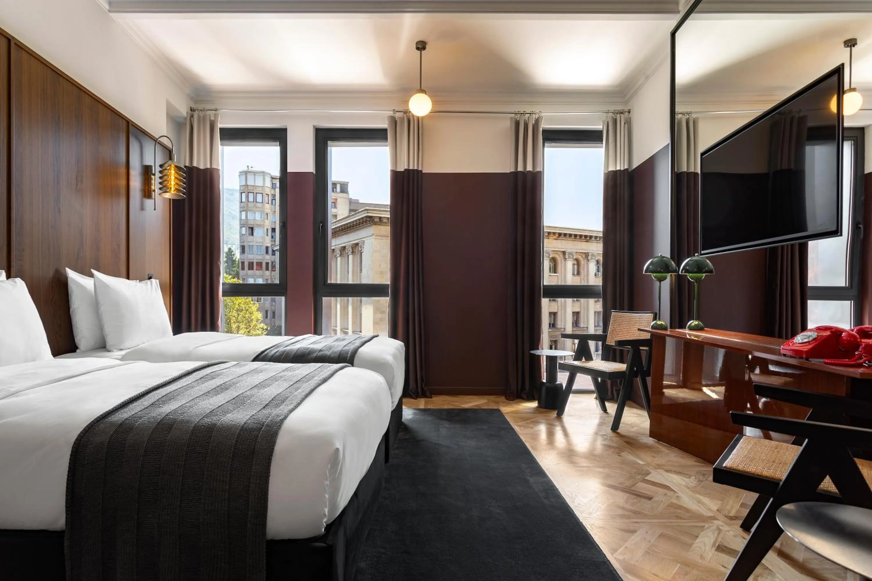 Bedroom, Bed in Hotel Afisha