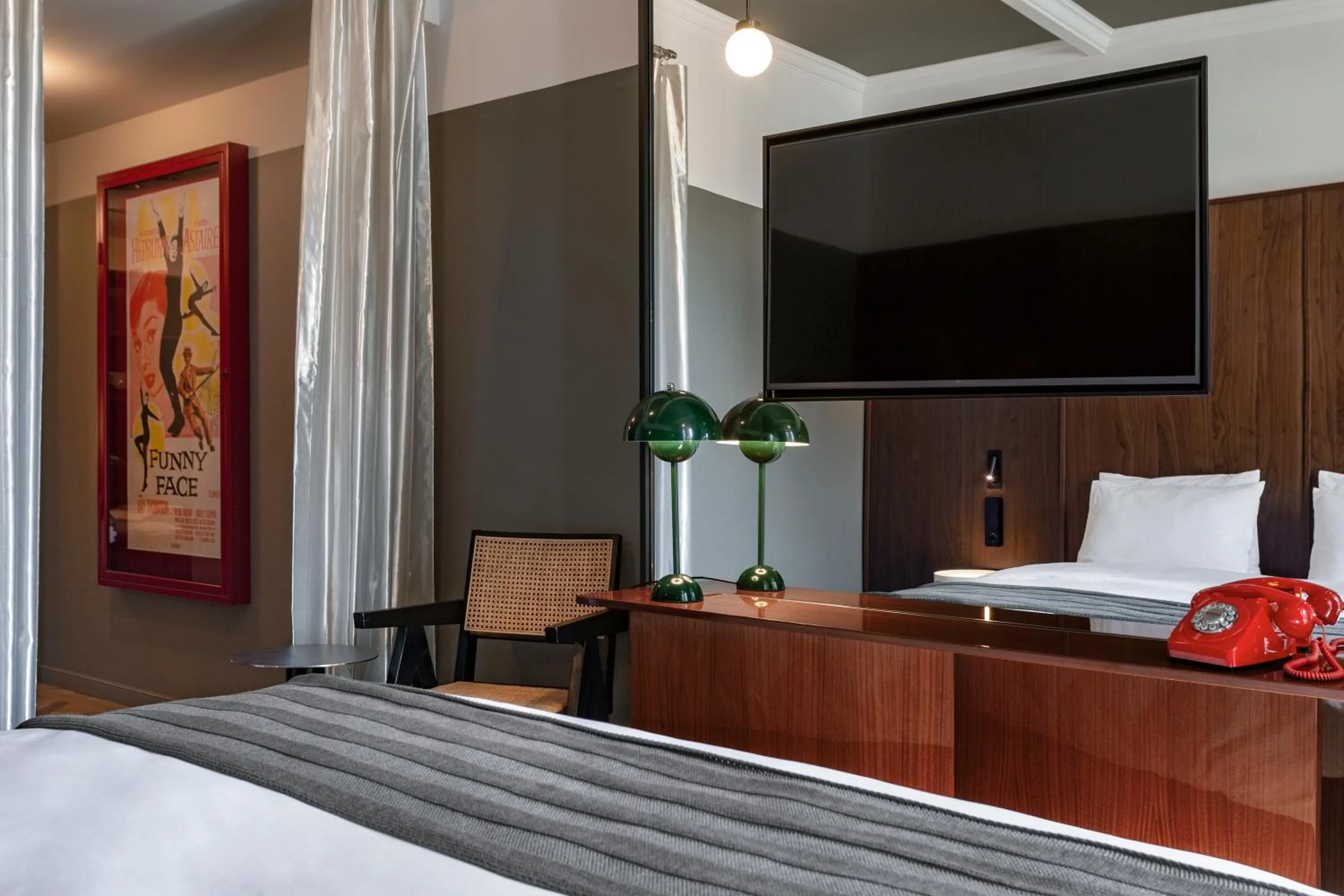 Bedroom, Bed in Hotel Afisha