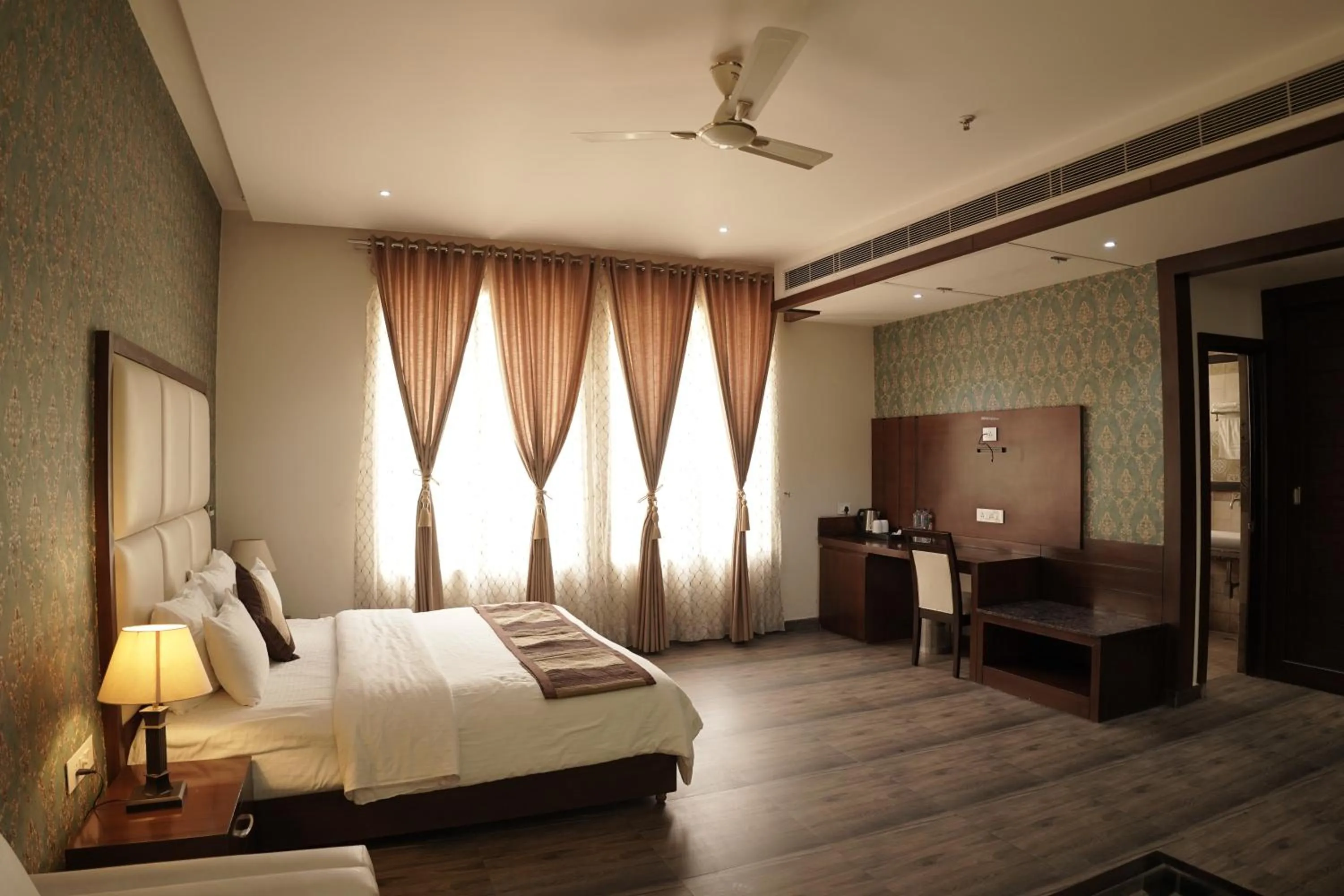 Bed in Sagar Resort