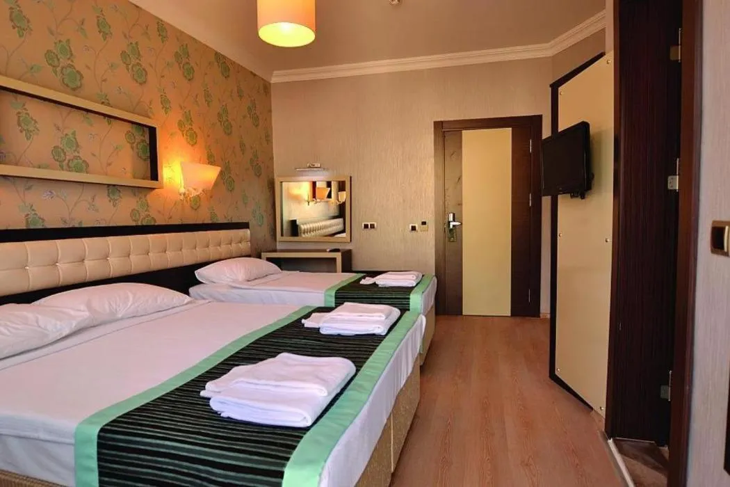 Bed in Club Mirabell hotel