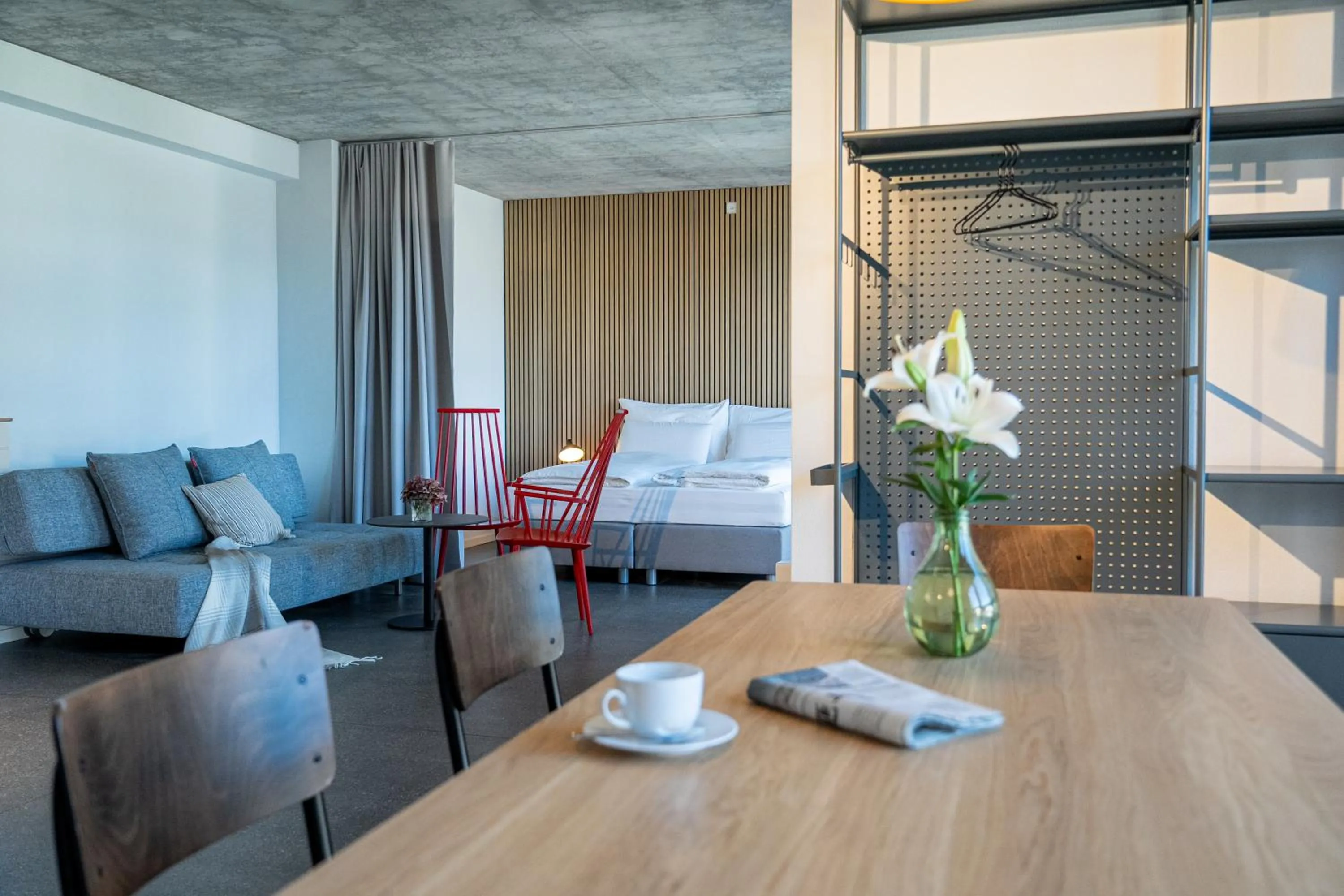 Living room in Aparthotel Il Momento Bern Expo