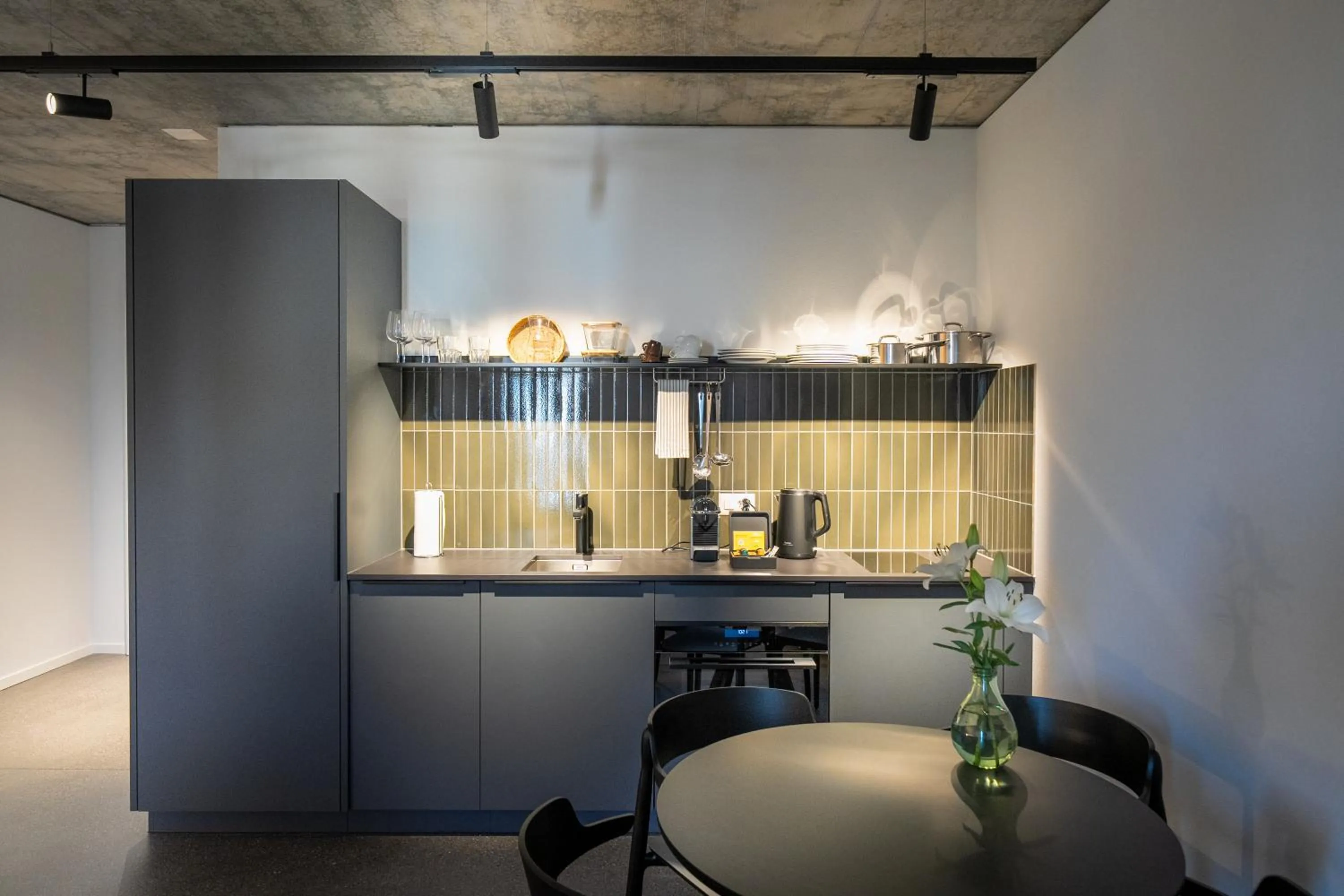 Dining area in Aparthotel Il Momento Bern Expo