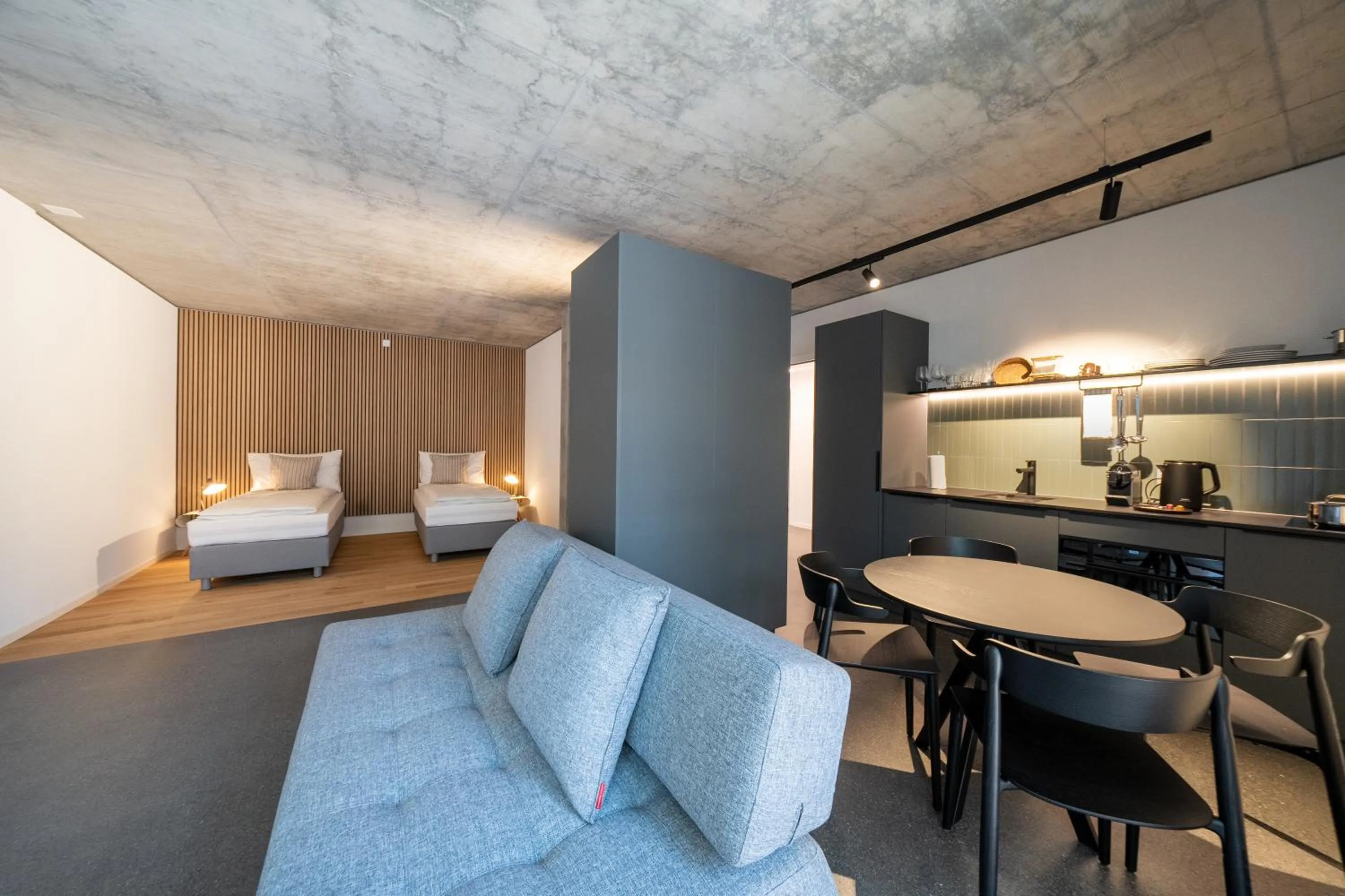 Bed in Aparthotel Il Momento Bern Expo