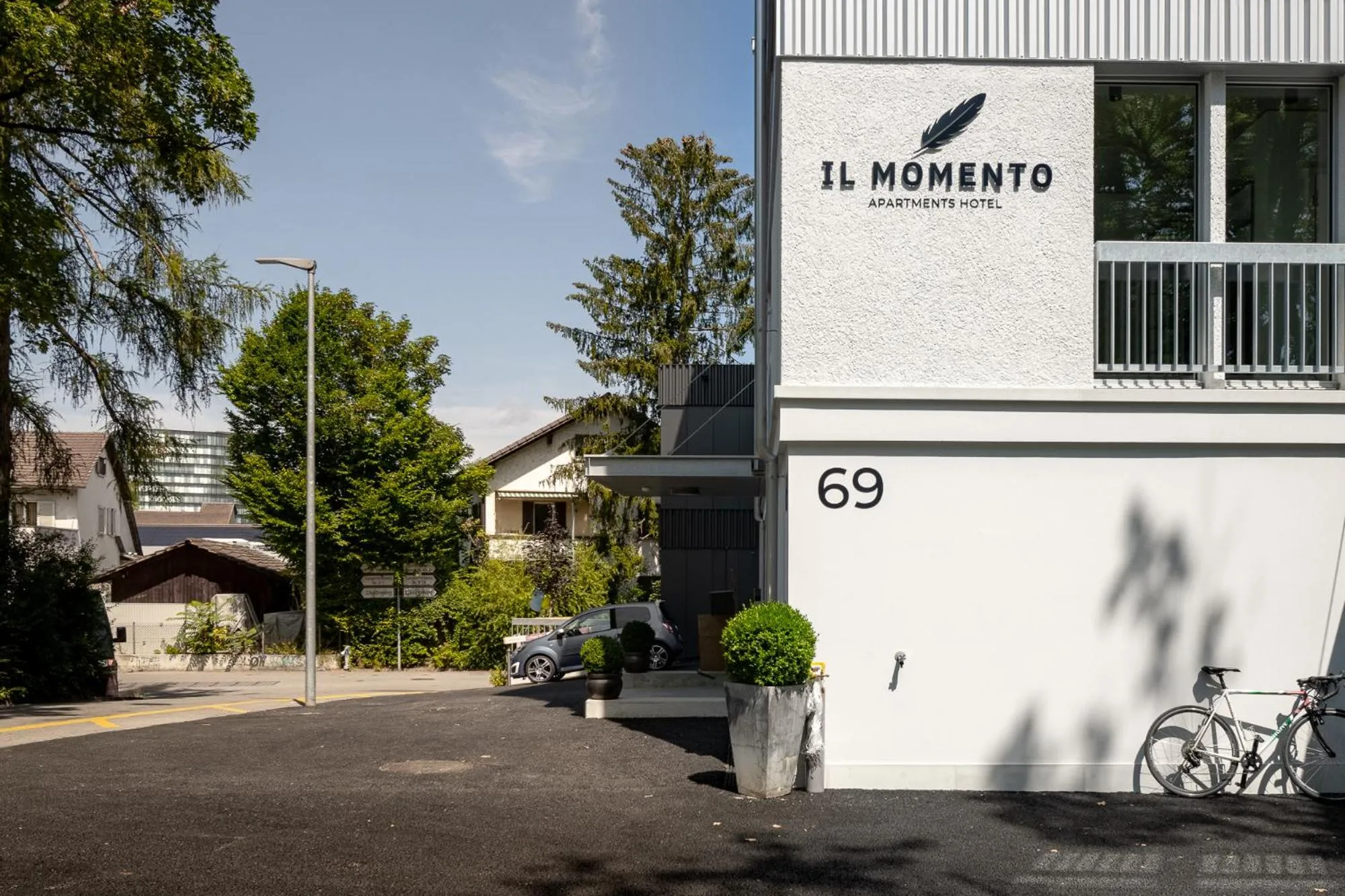 Property building in Aparthotel Il Momento Bern Expo