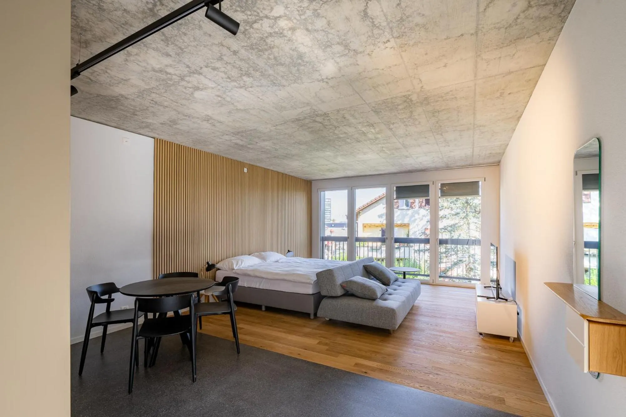 Bed in Aparthotel Il Momento Bern Expo