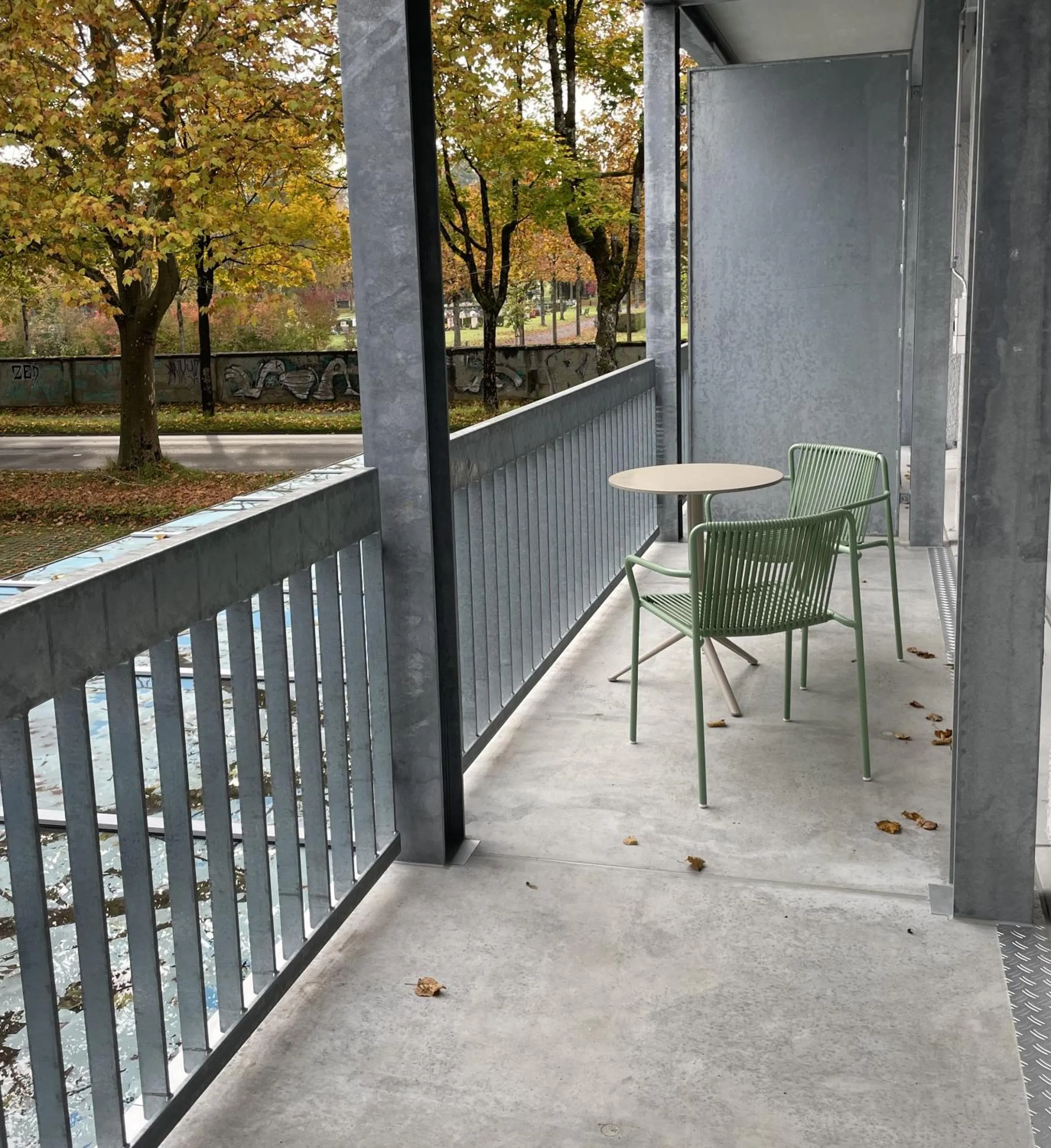 Balcony/Terrace in Aparthotel Il Momento Bern Expo