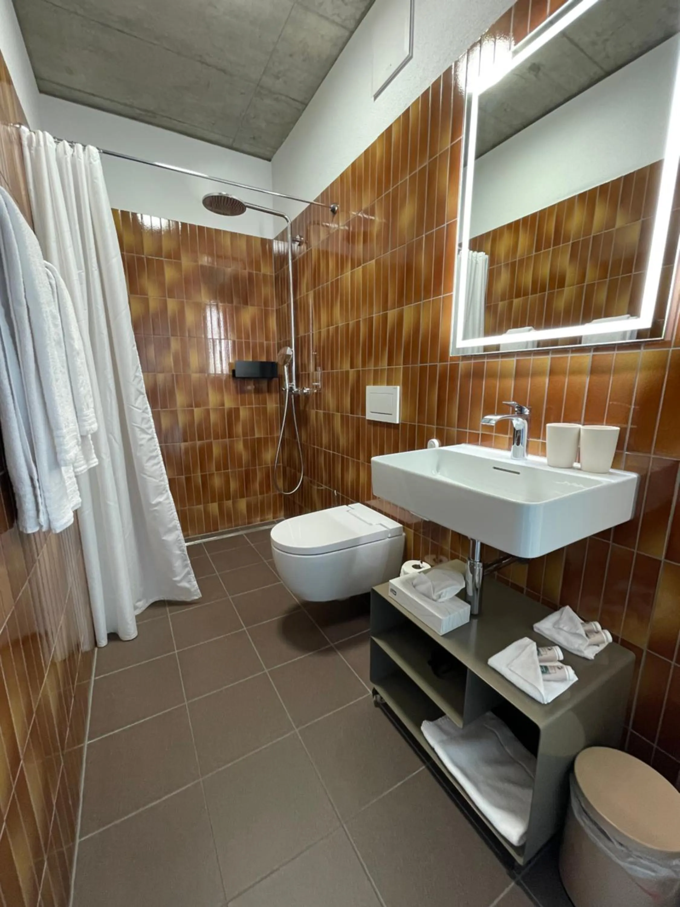 Shower in Aparthotel Il Momento Bern Expo