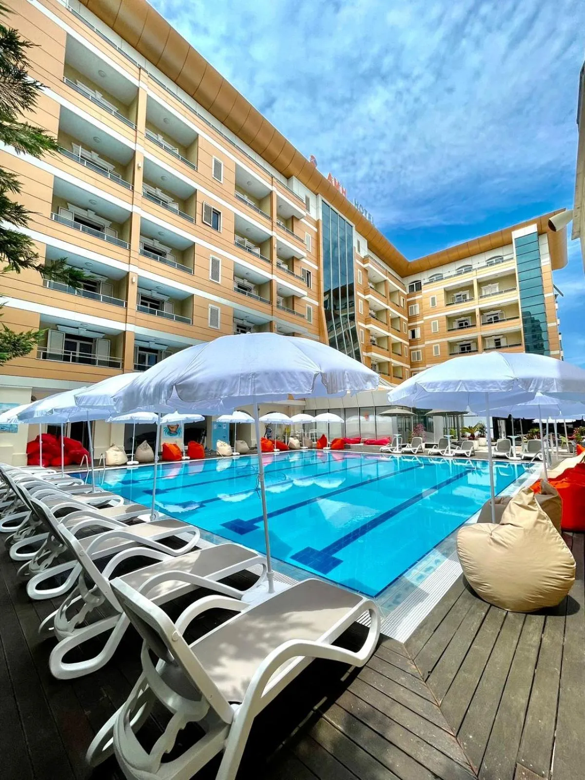 Swimming pool in AMH Hotel Durres