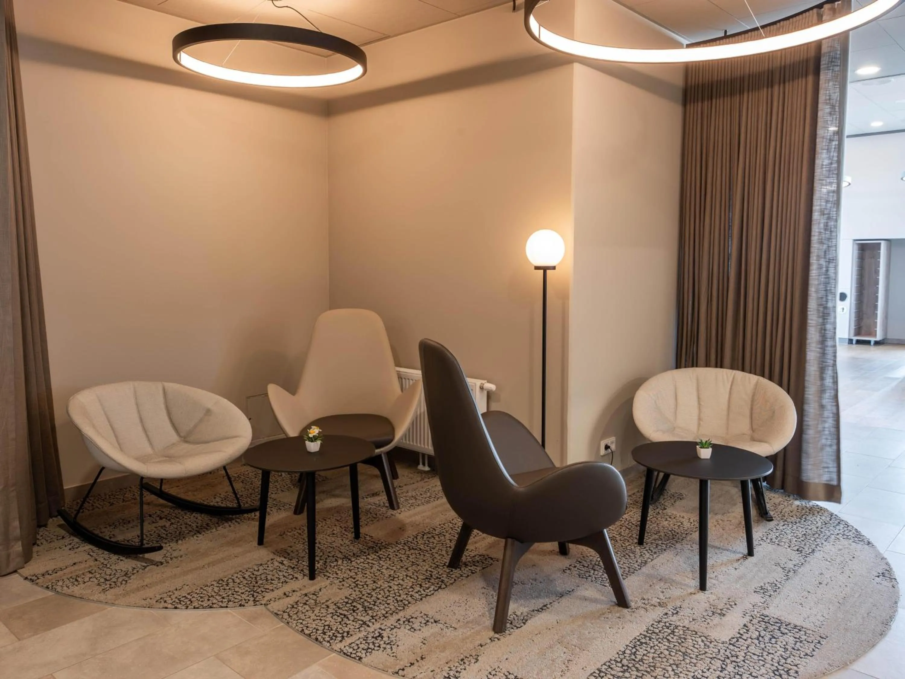 Lobby or reception in B&B HOTEL Aalborg