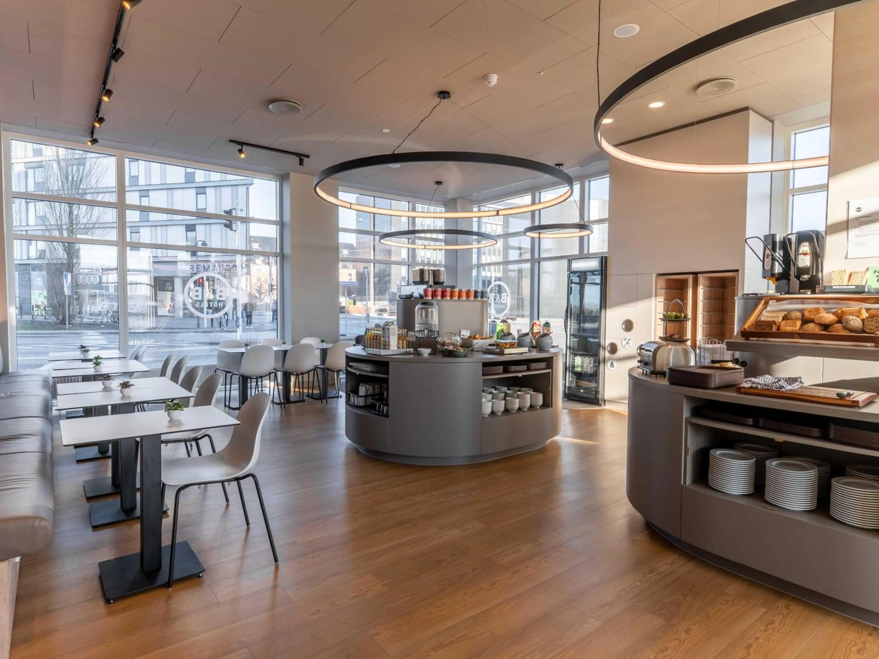 Restaurant/places to eat in B&B HOTEL Aalborg