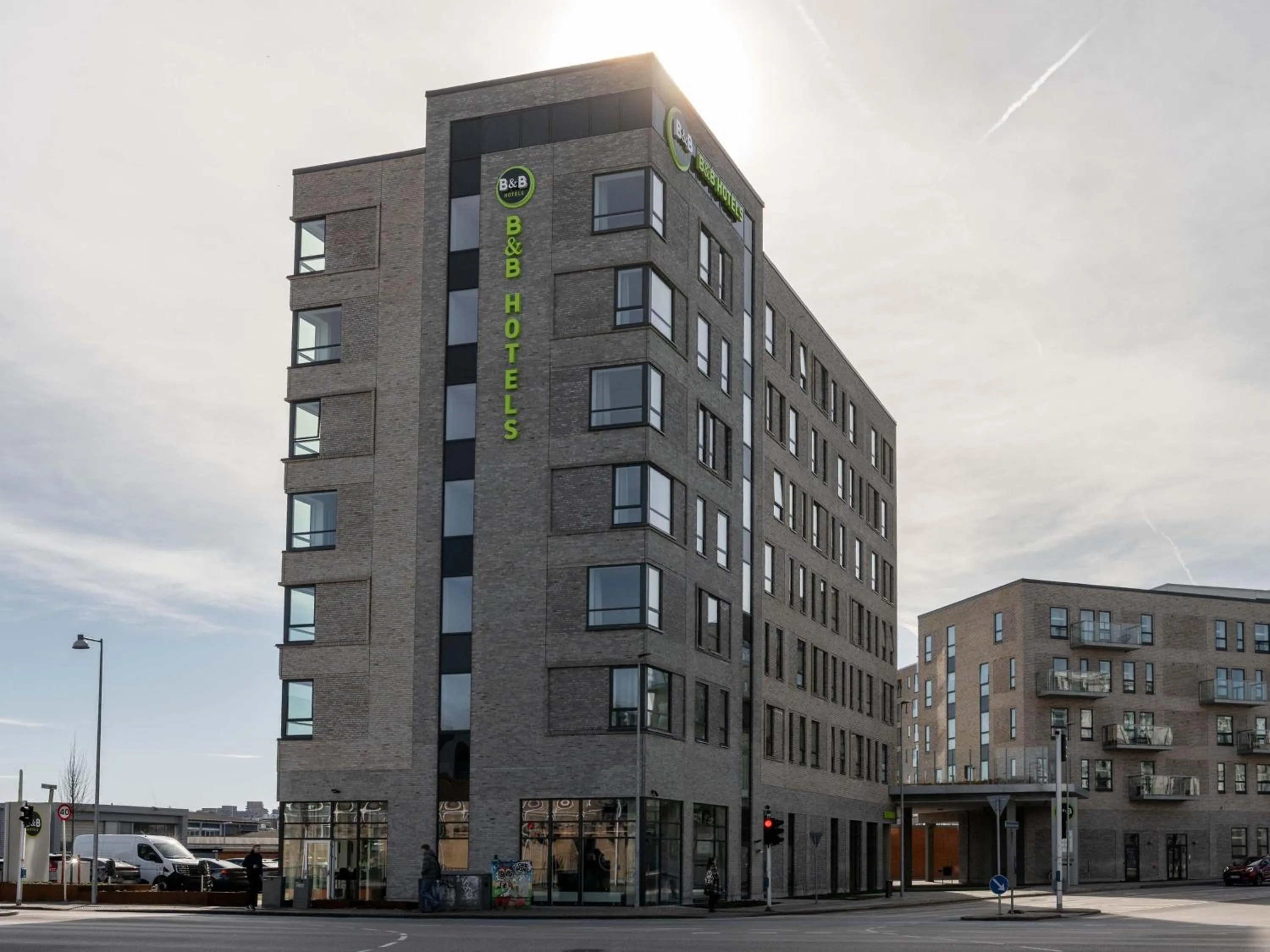 Property building in B&B HOTEL Aalborg