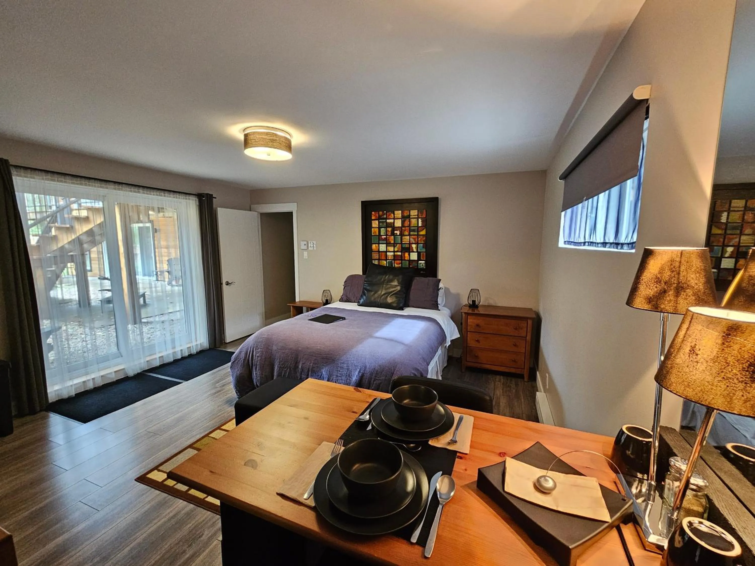 Bed in Le DEN de Tremblant