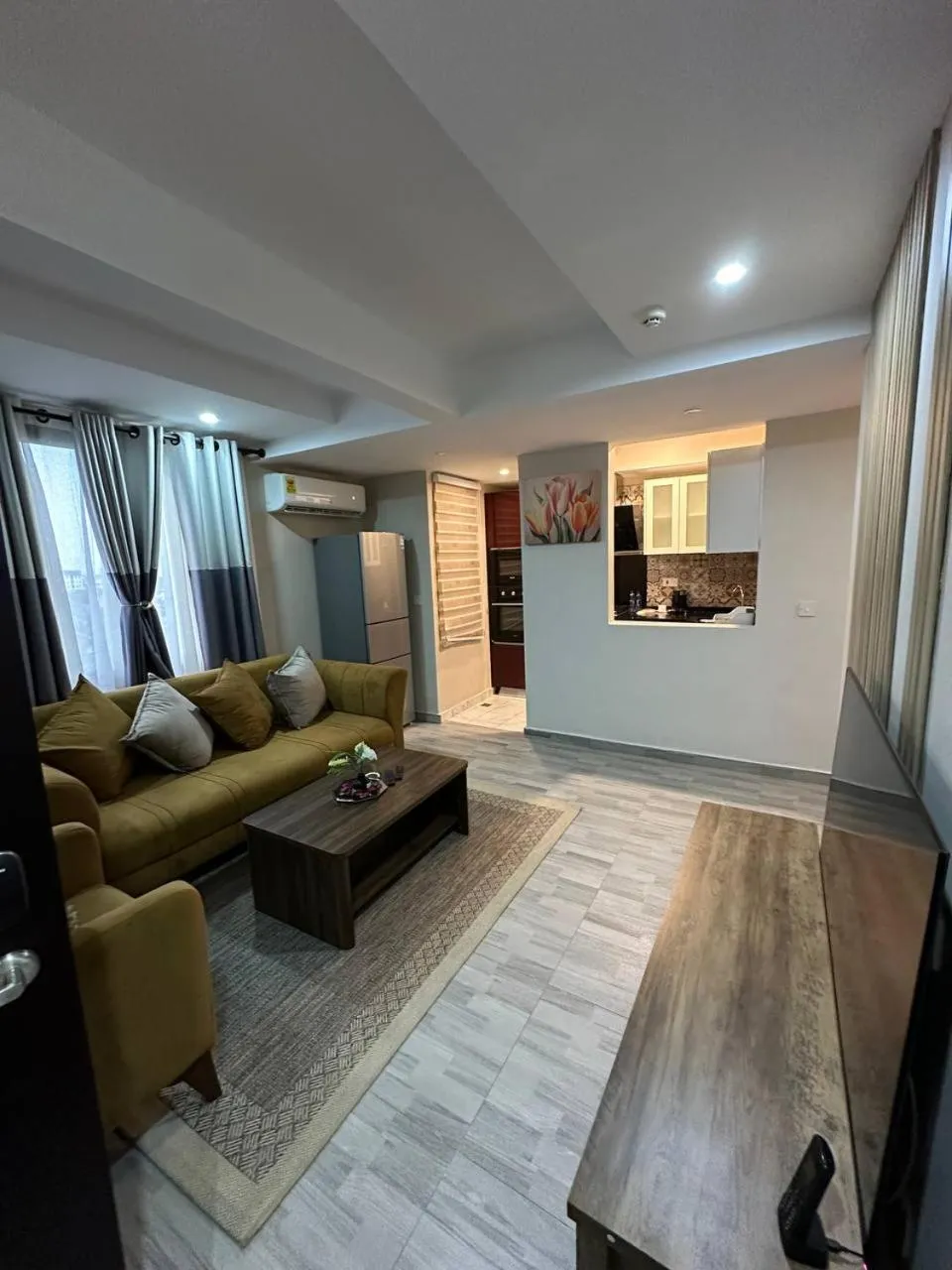 Living room in Mansah Plus Hotel and Apartments