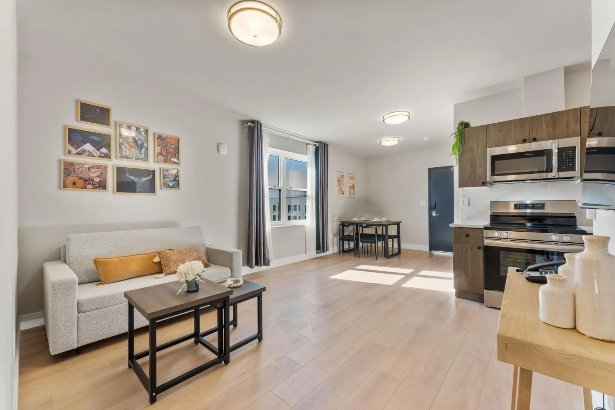 Living room in 4211 Suites