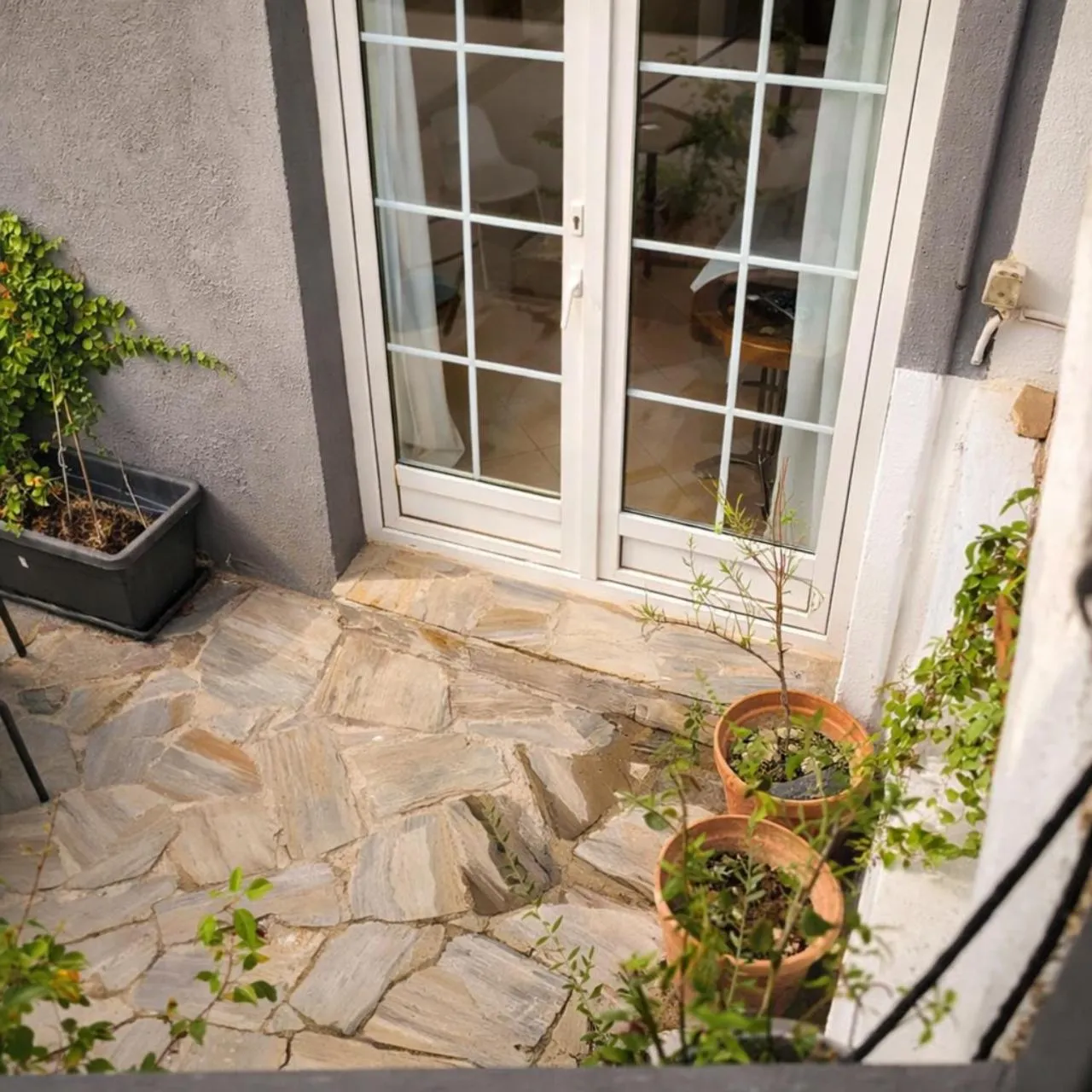 Garden view in Hotel El Balcon de las nieves