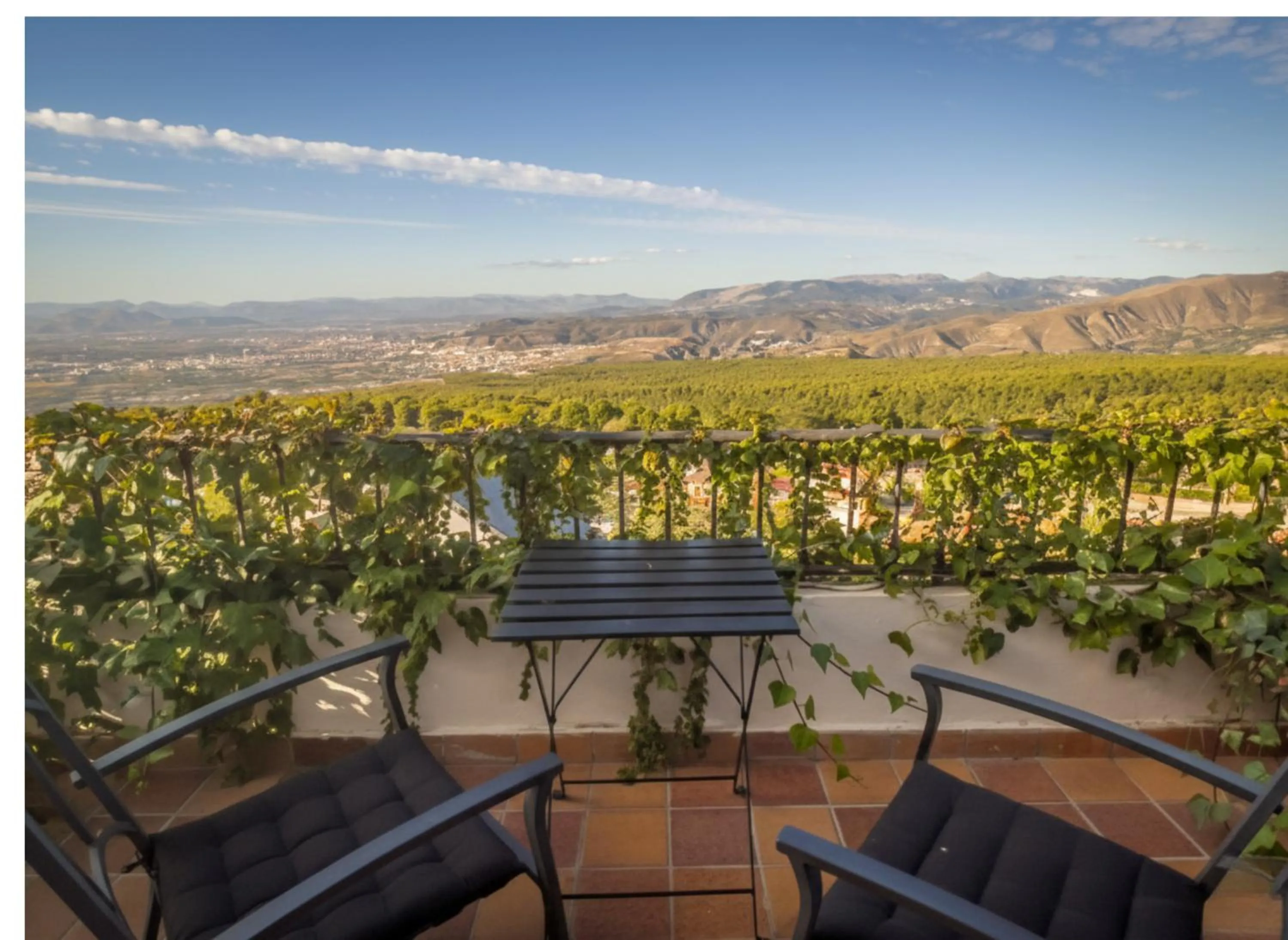 Property building in Hotel El Balcon de las nieves