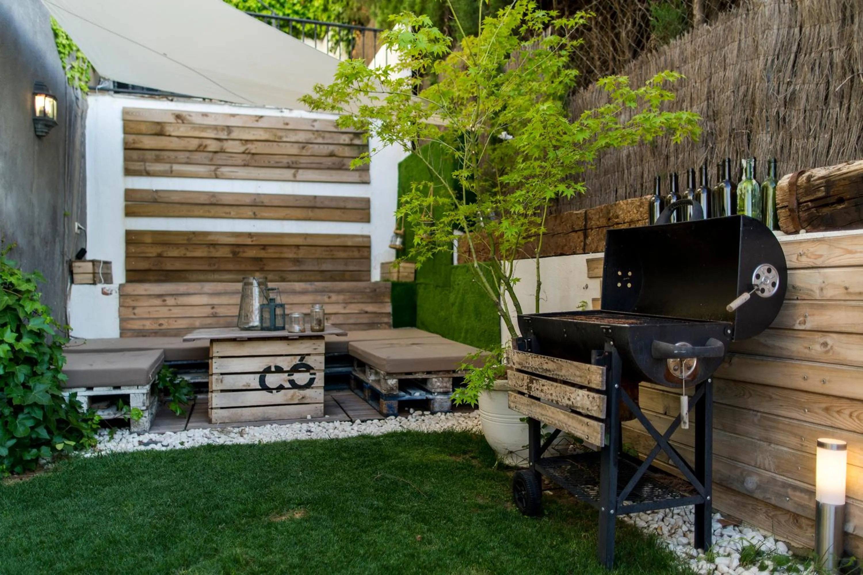 BBQ facilities in Hotel El Balcon de las nieves