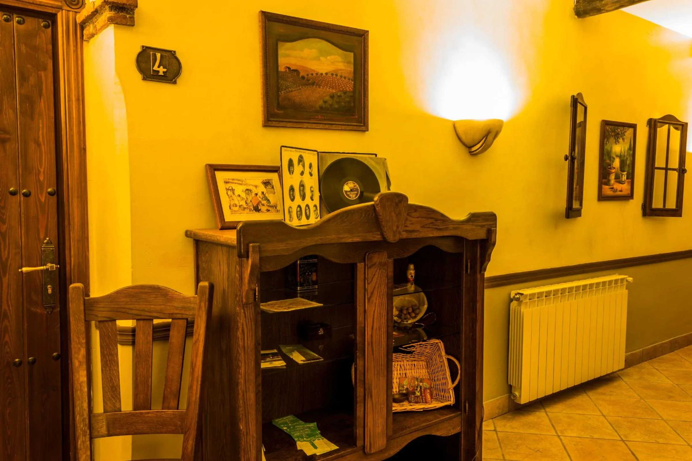 Decorative detail in Hotel El Balcon de las nieves