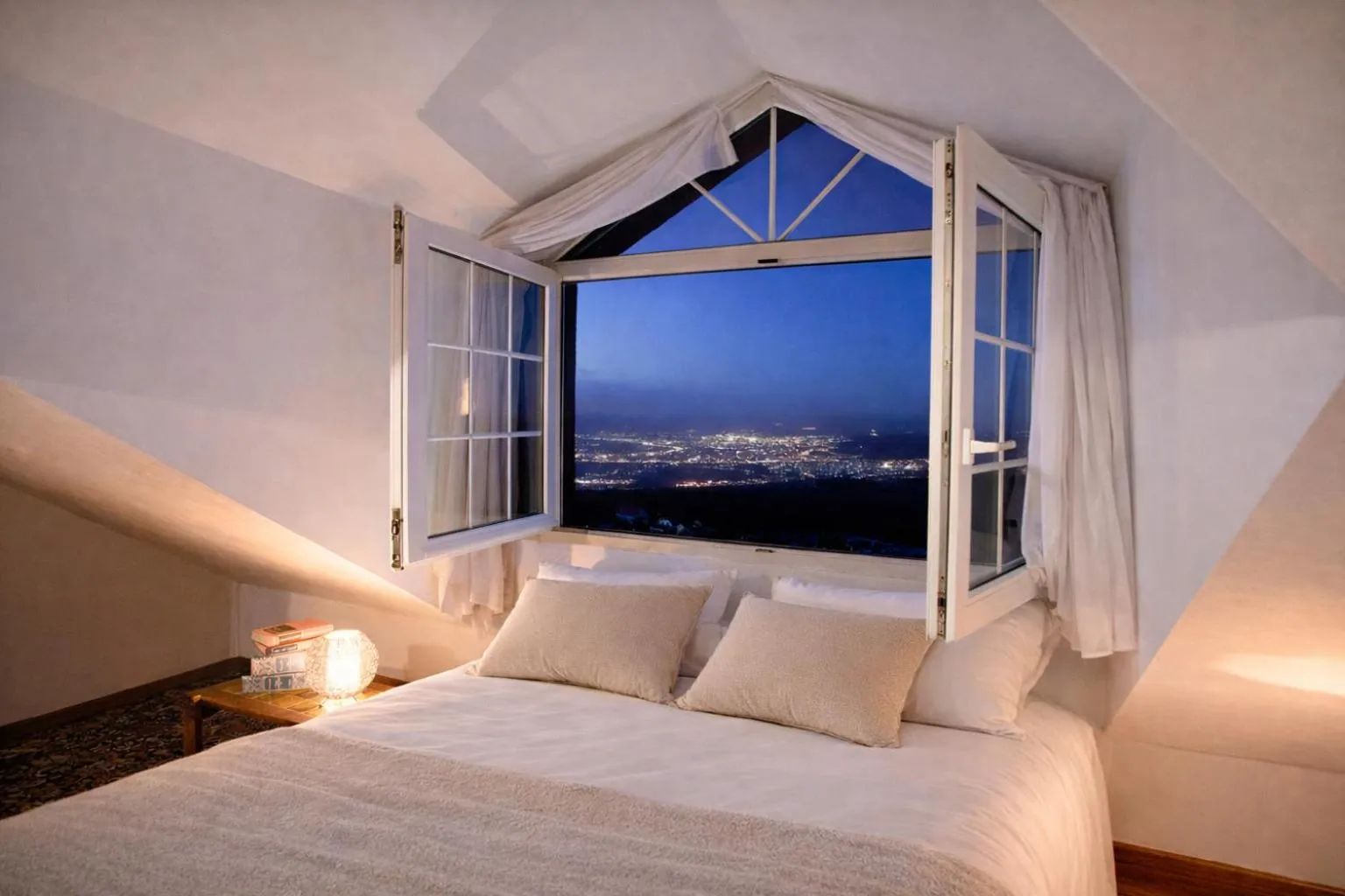 Bed in Hotel El Balcon de las nieves