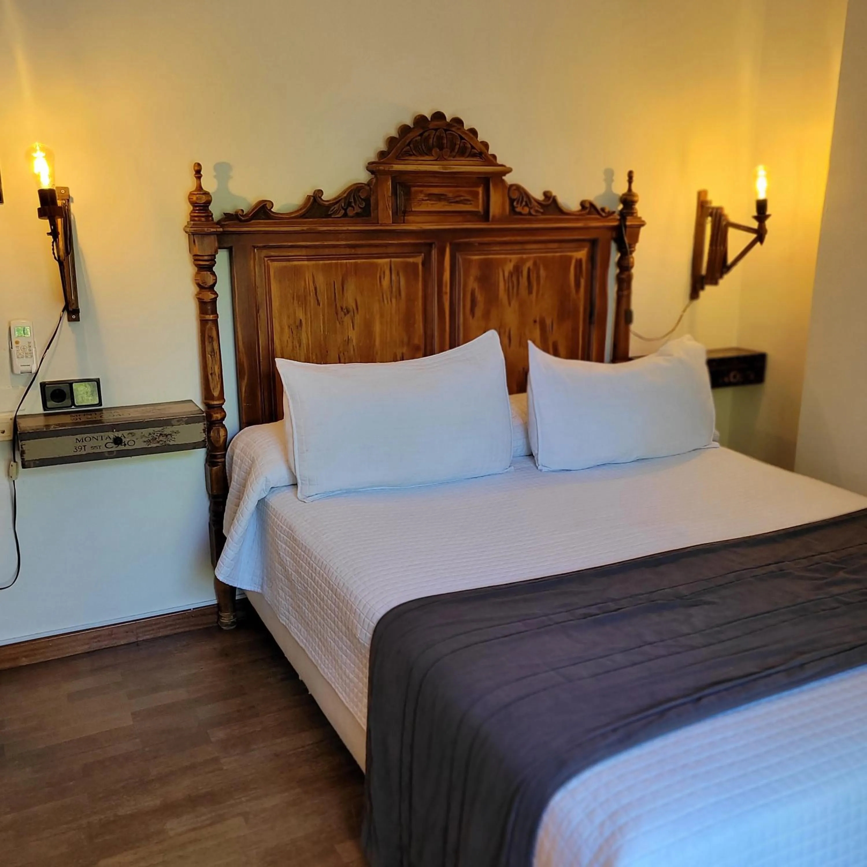 Bed in Hotel El Balcon de las nieves