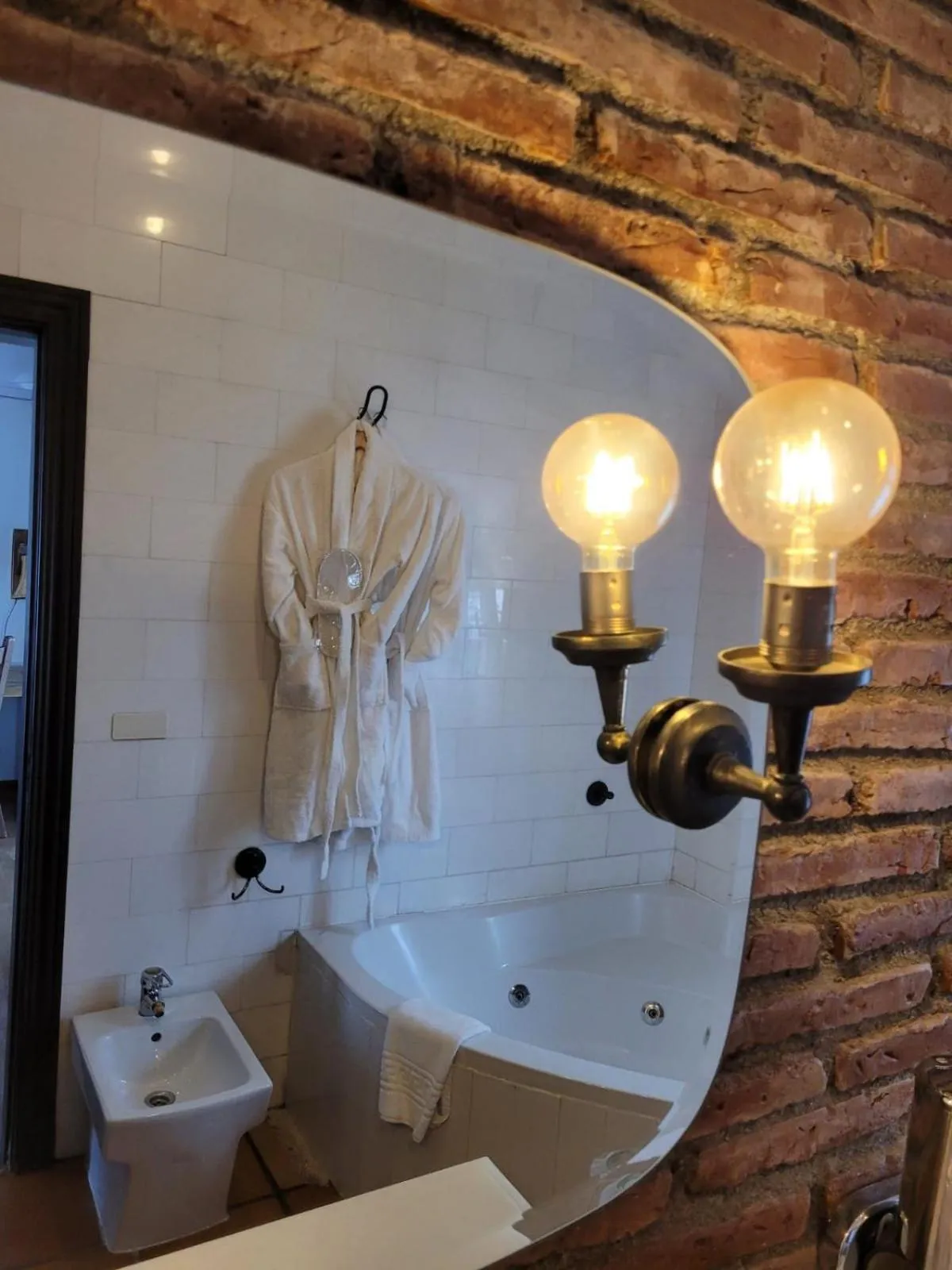 Bathroom in Hotel El Balcon de las nieves