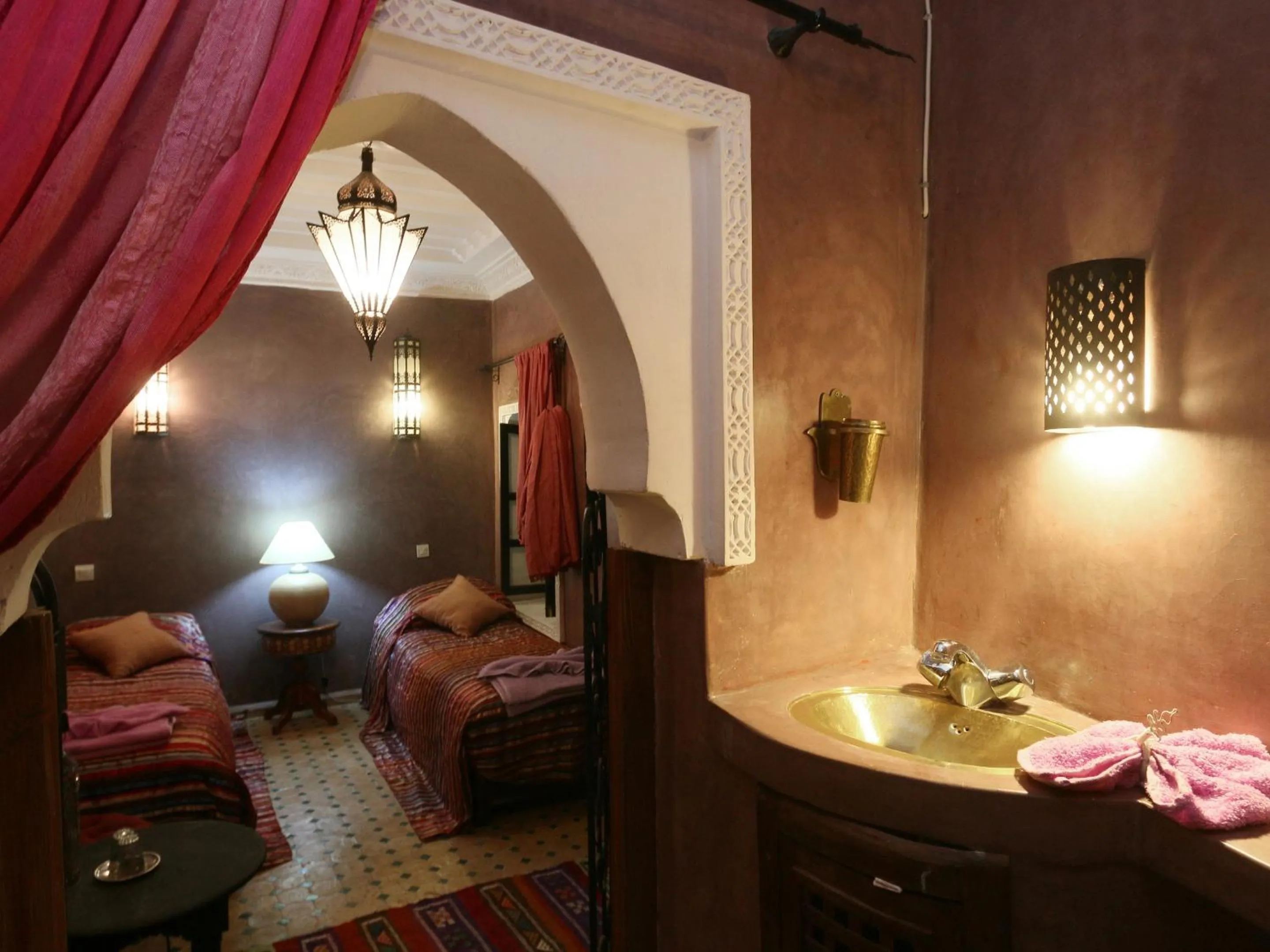 Bedroom, Bed in Riad El Bellar