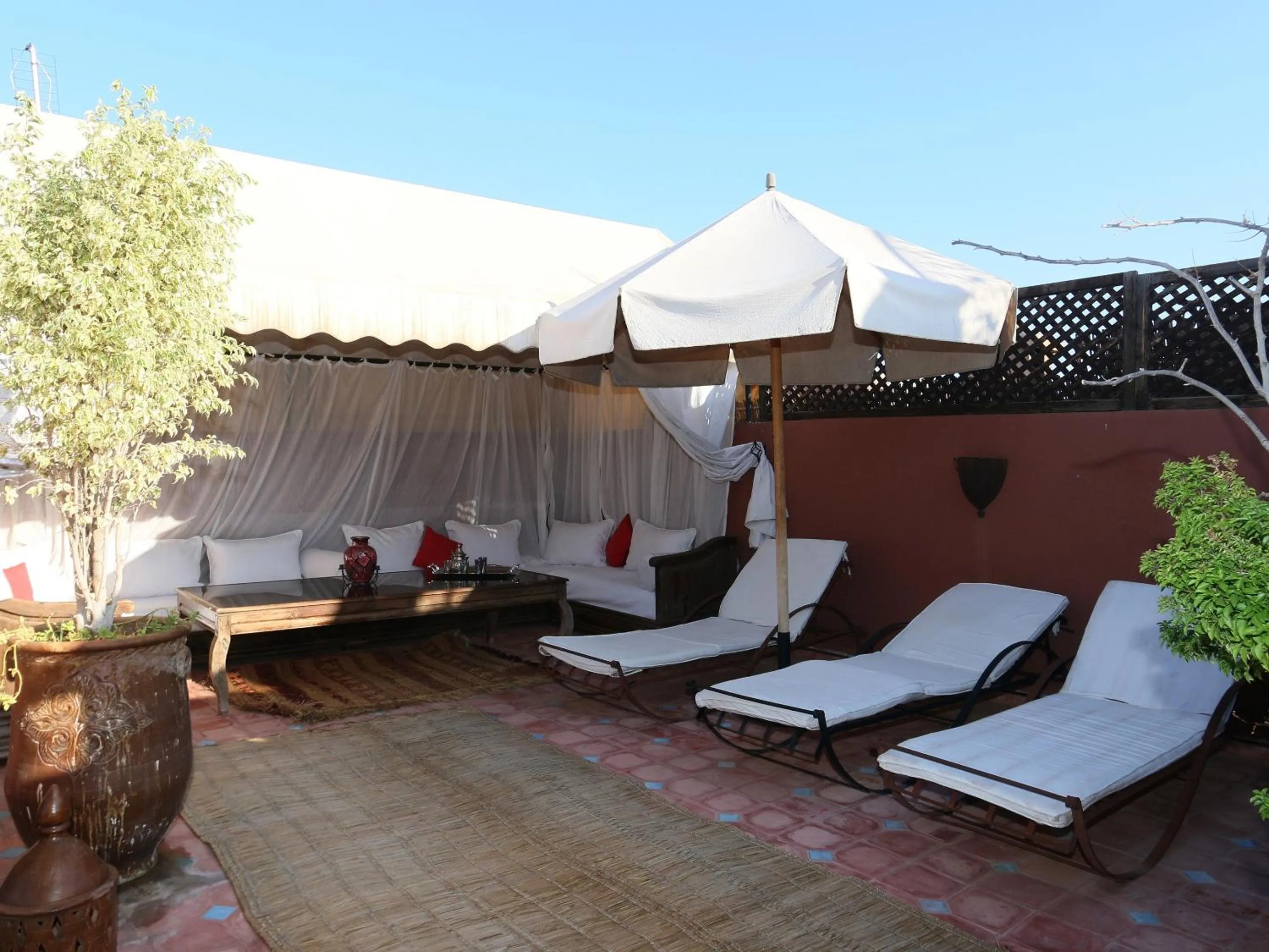 Balcony/Terrace in Riad El Bellar
