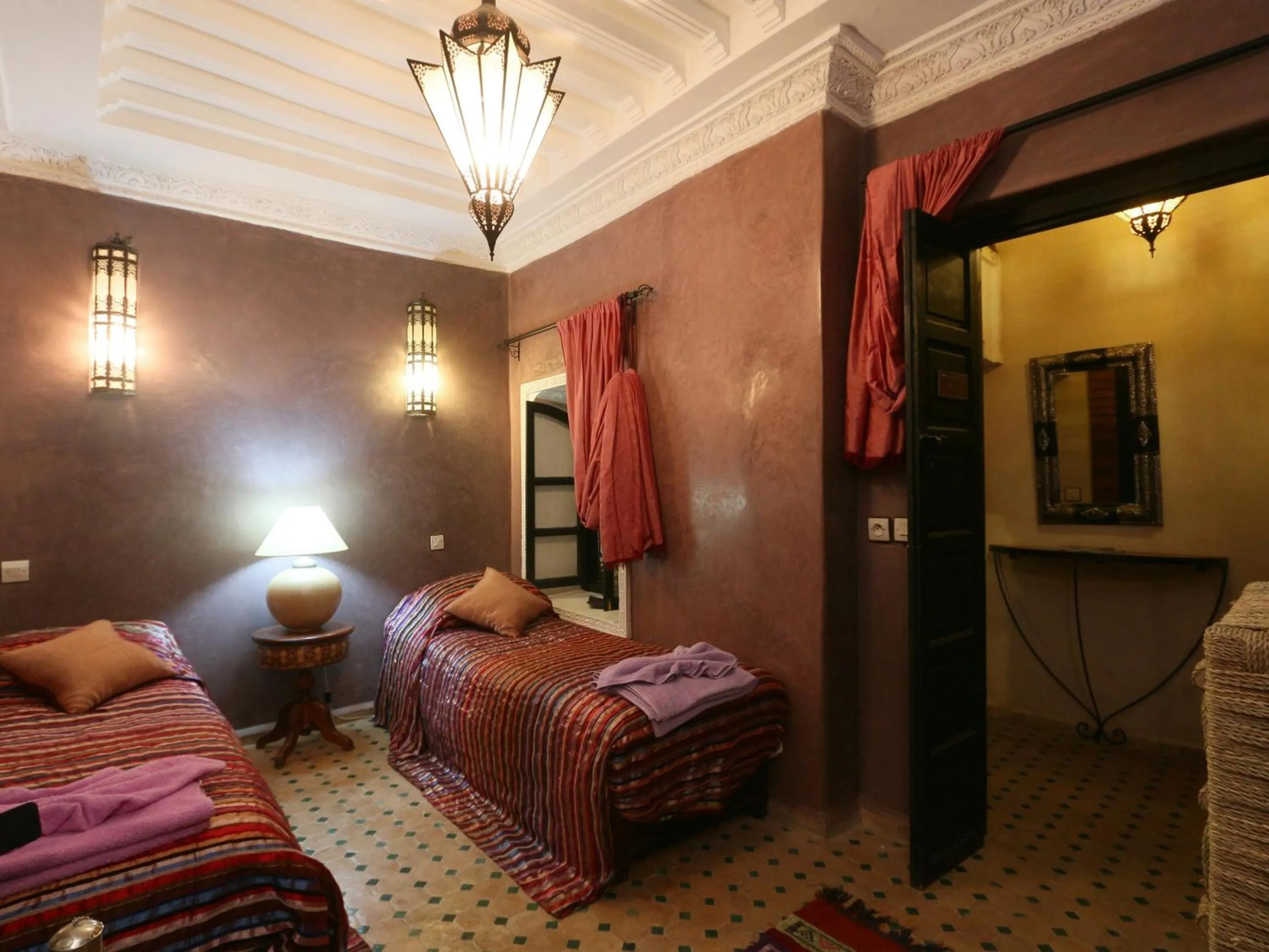 Bedroom, Bed in Riad El Bellar