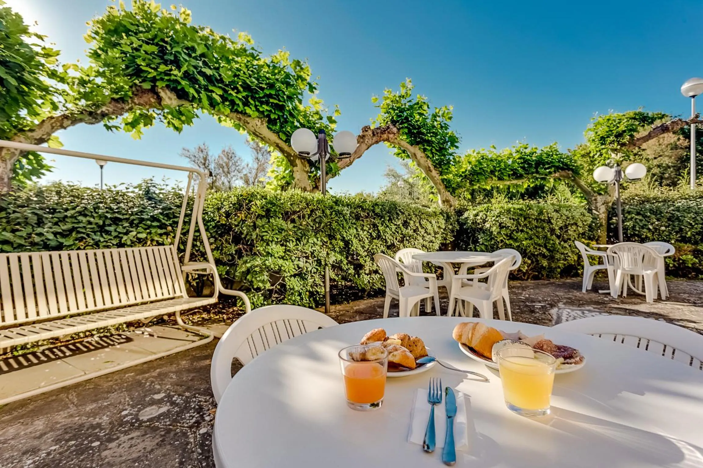 Patio in Hotel Buenos Aires