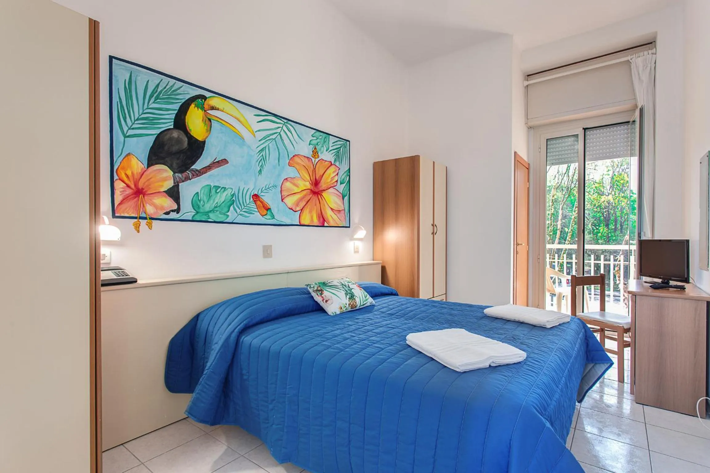 Bed in Hotel Buenos Aires