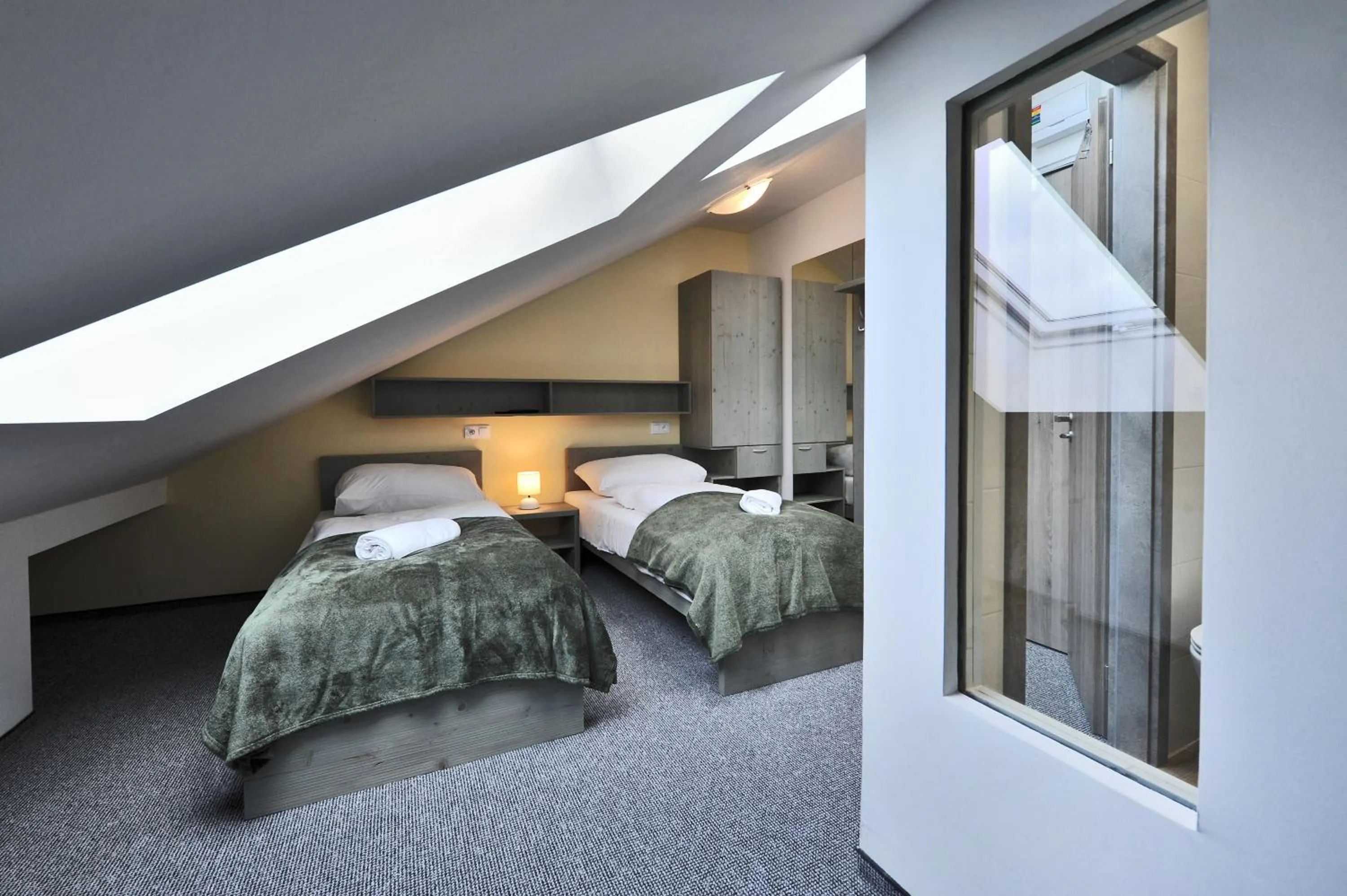 Bed in Aparthotel Belveder