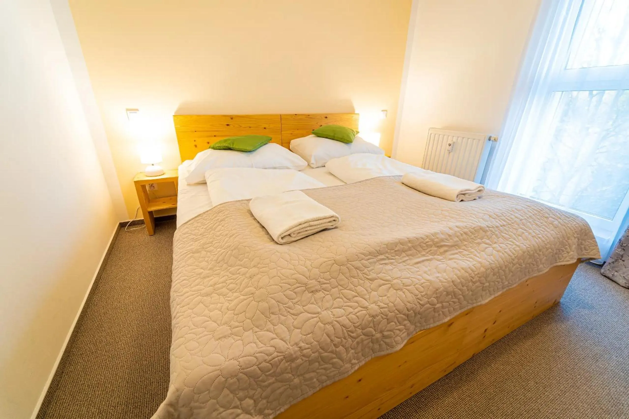 Bed in Aparthotel Belveder