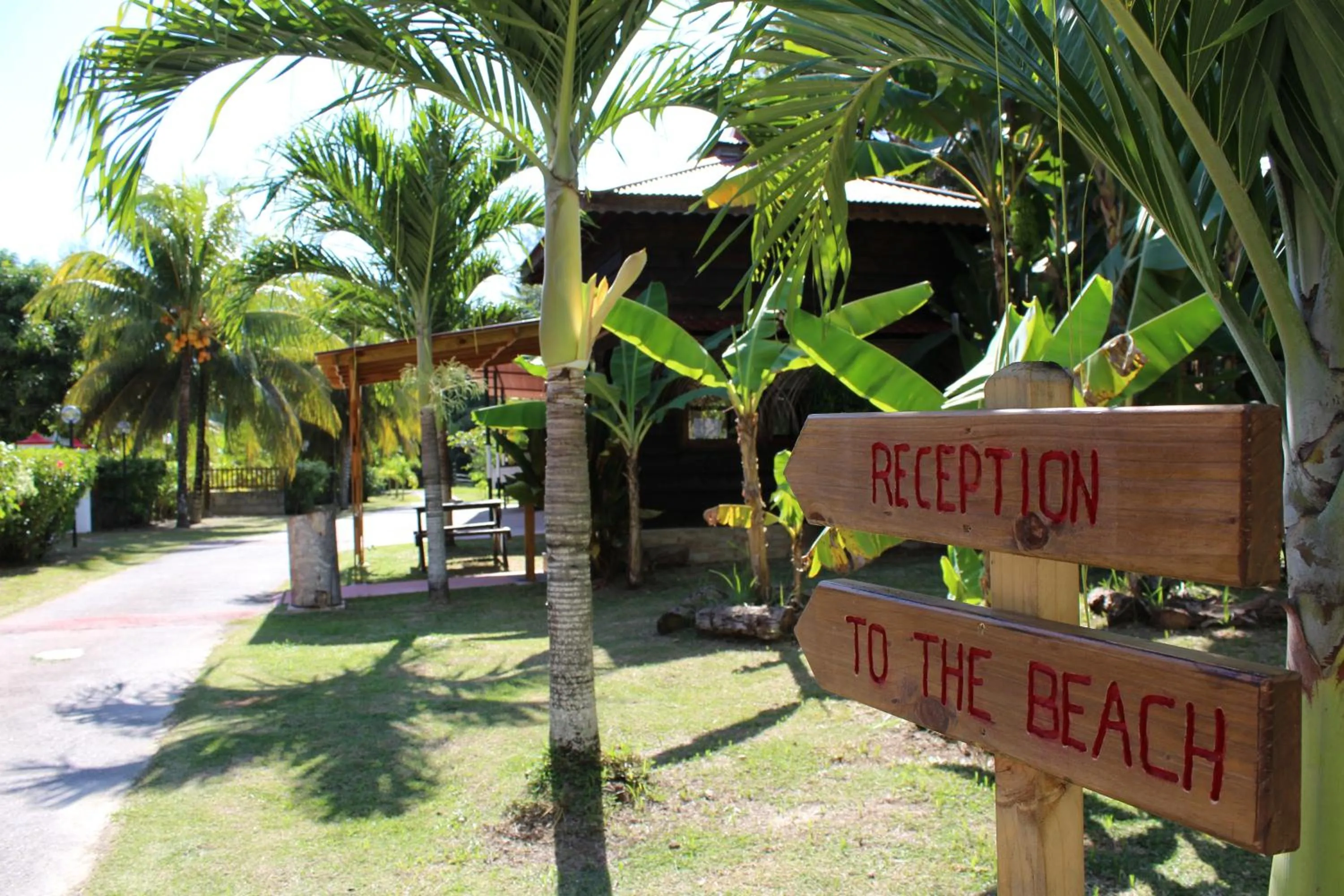 Lobby or reception in Takamaka Green Village
