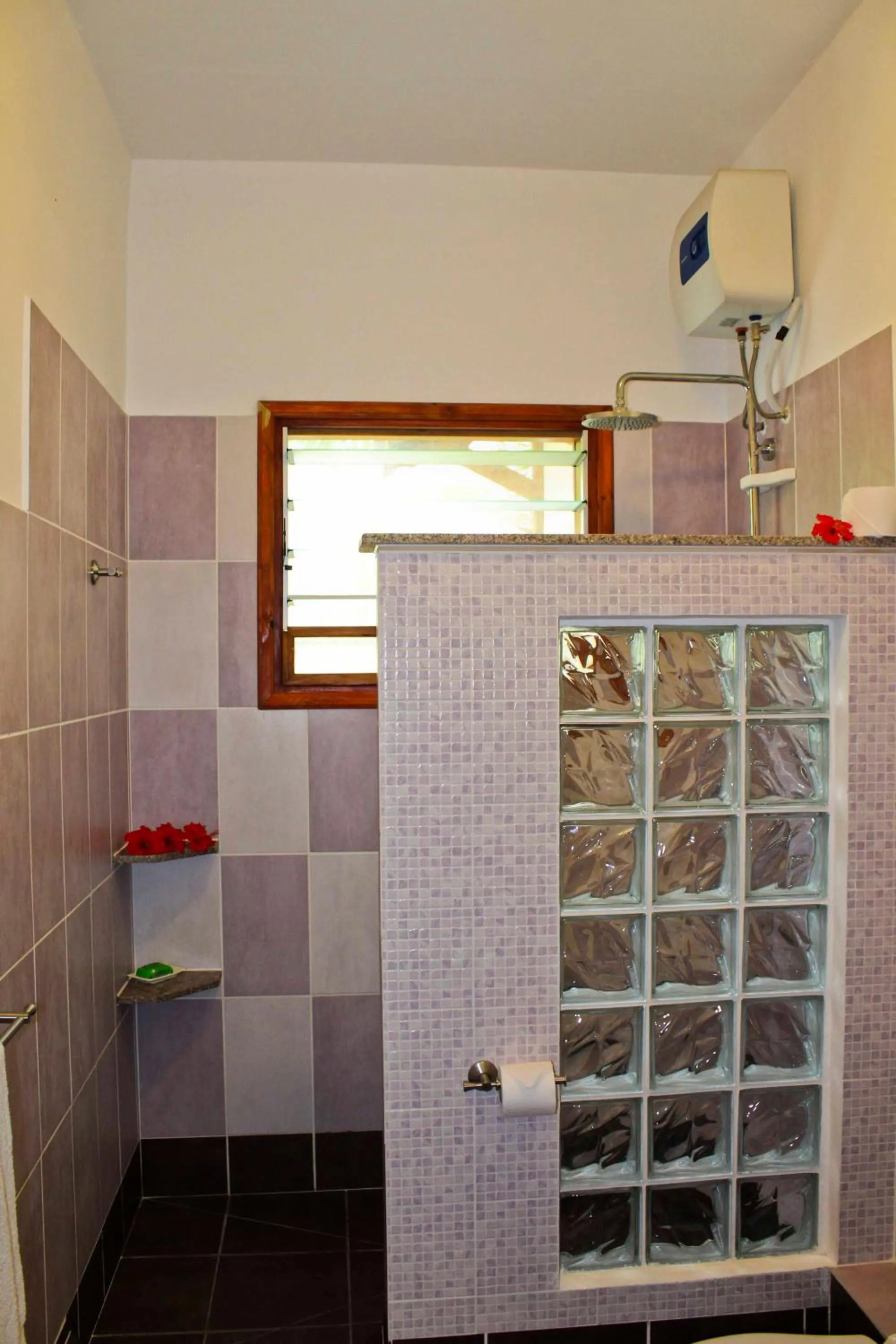 Shower in Takamaka Green Village