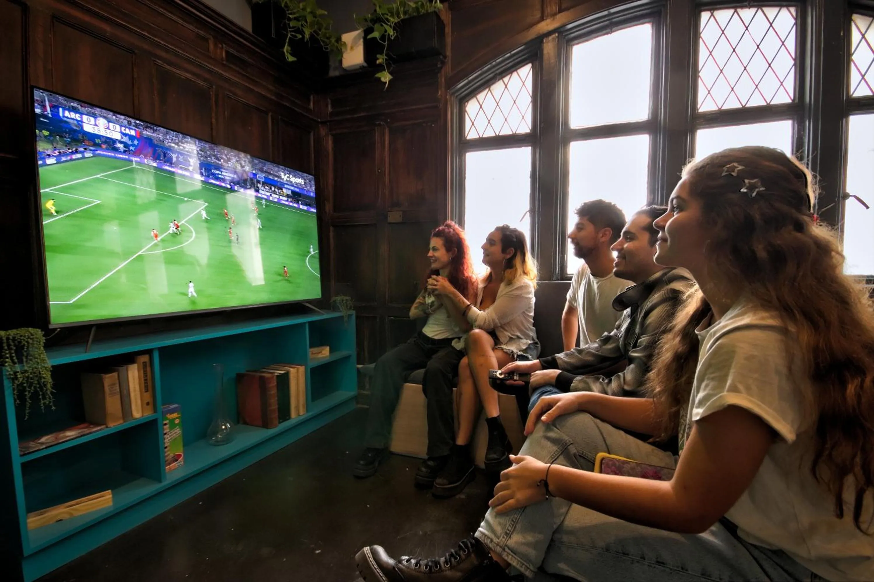 People in Play Hostel Garden