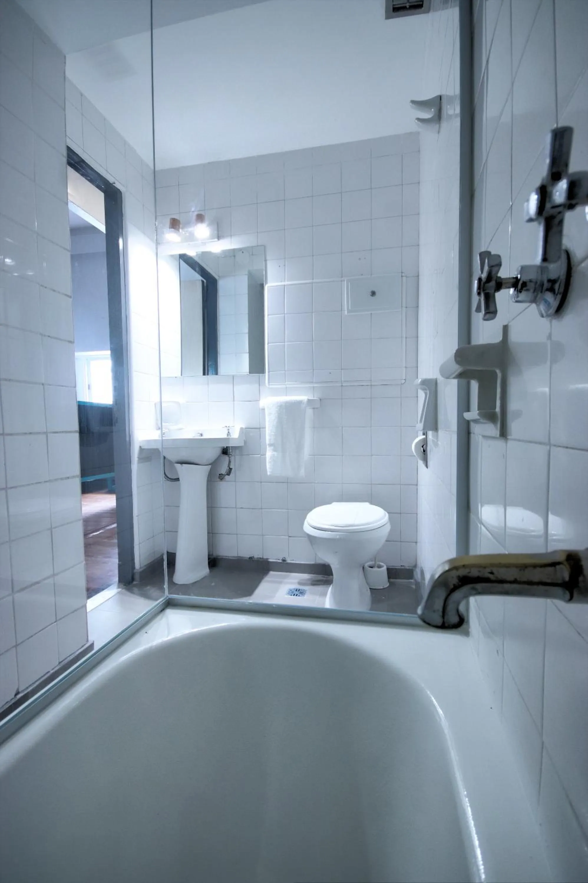 Shower in Play Hostel Garden