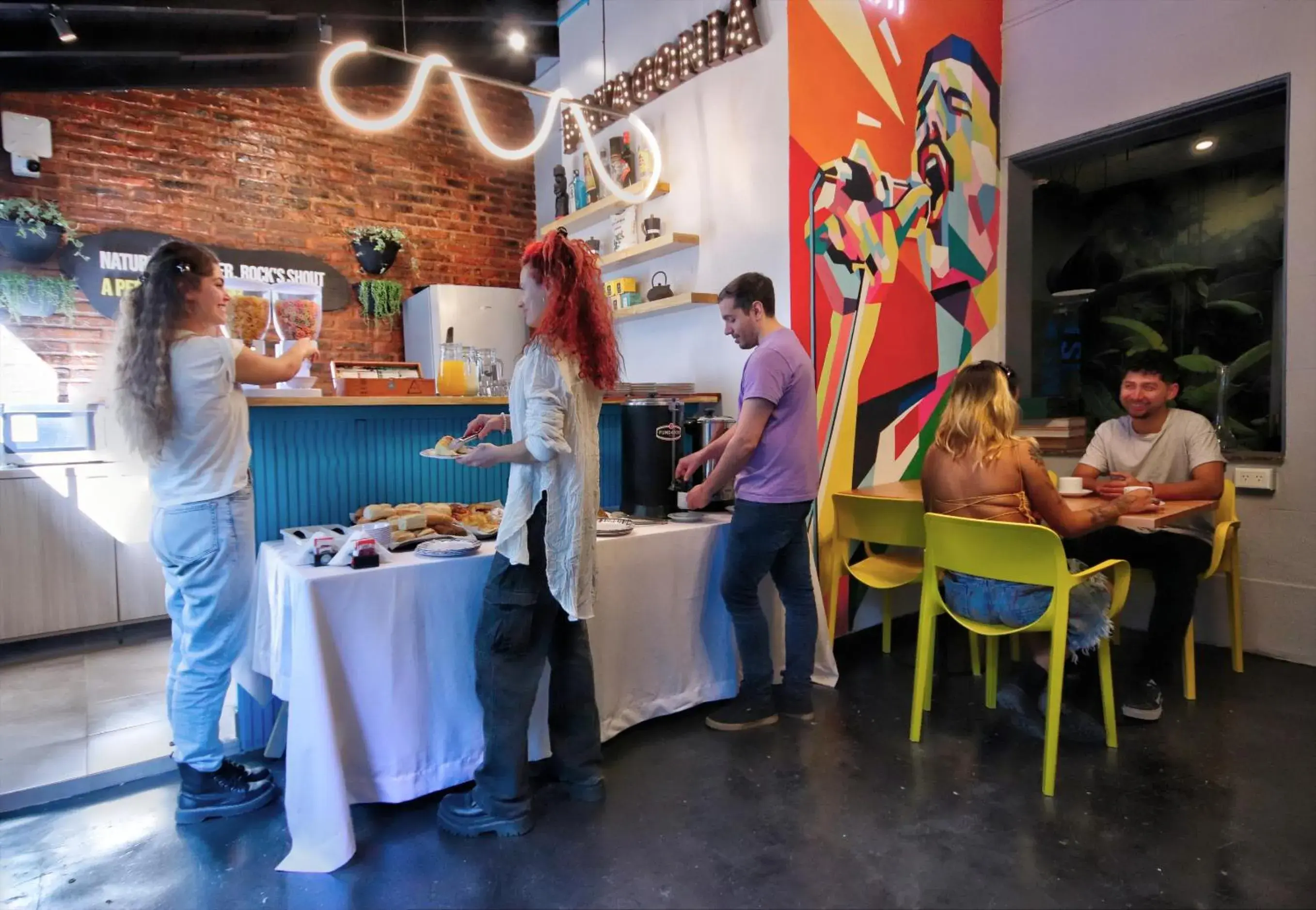 Restaurant/places to eat in Play Hostel Garden Restaurant/places to eat in Play Hostel Garden