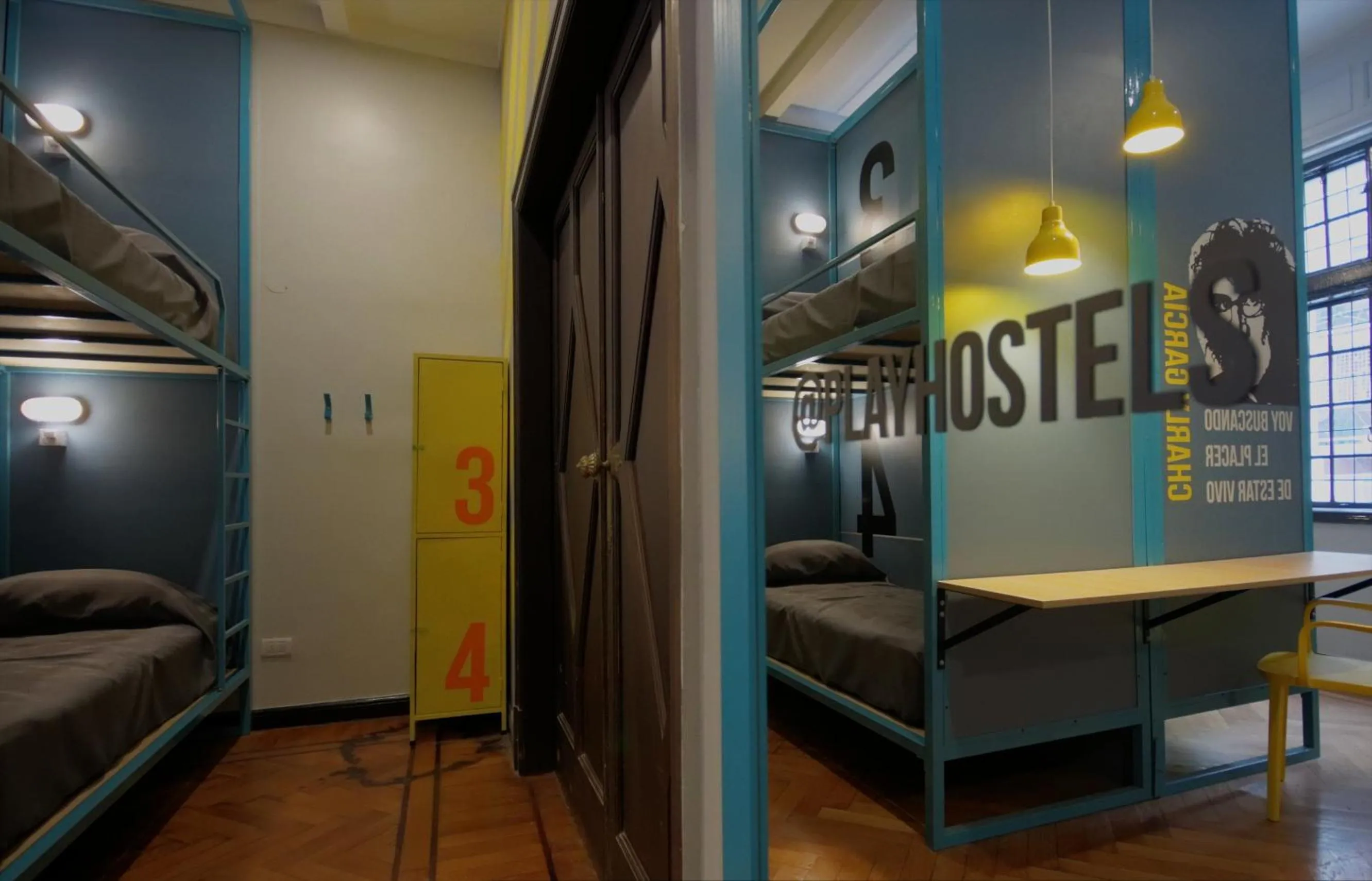 Photo of the whole room, Bed in Play Hostel Garden