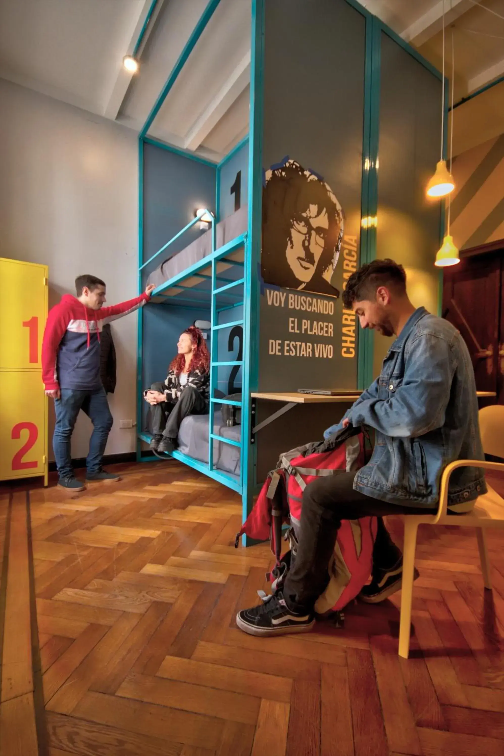 Living room in Play Hostel Garden Living room in Play Hostel Garden