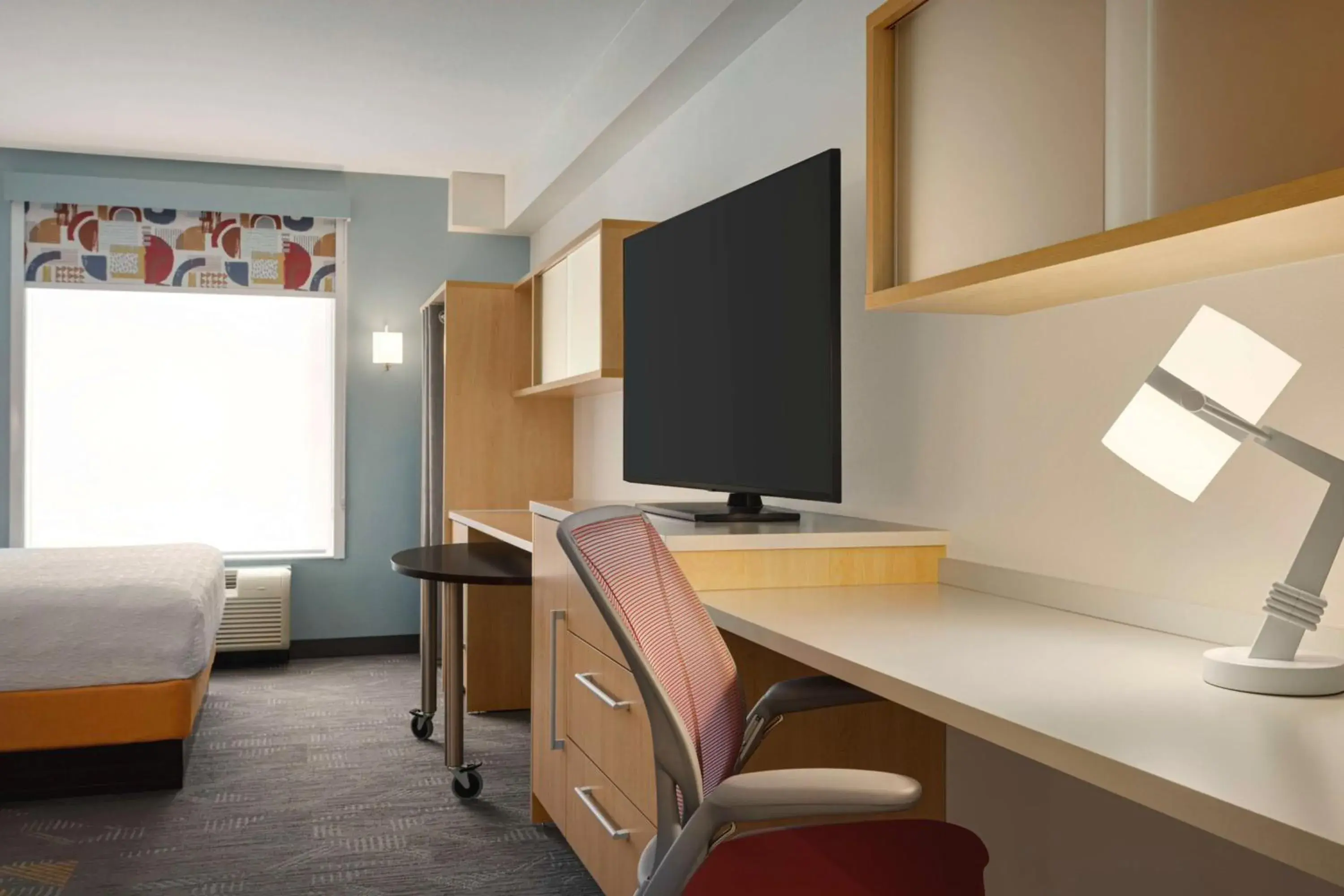 TV and multimedia, Bed in Home2 Suites by Hilton Austin North/Near the Domain, TX TV and multimedia, Bed in Home2 Suites by Hilton Austin North/Near the Domain, TX