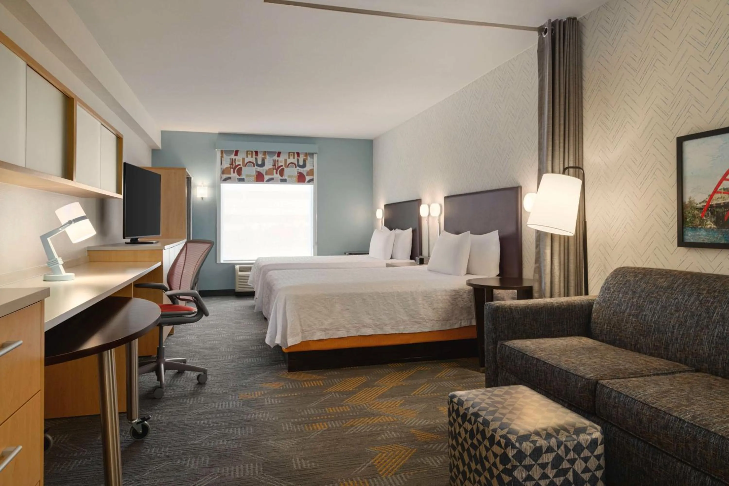 Bed in Home2 Suites by Hilton Austin North/Near the Domain, TX