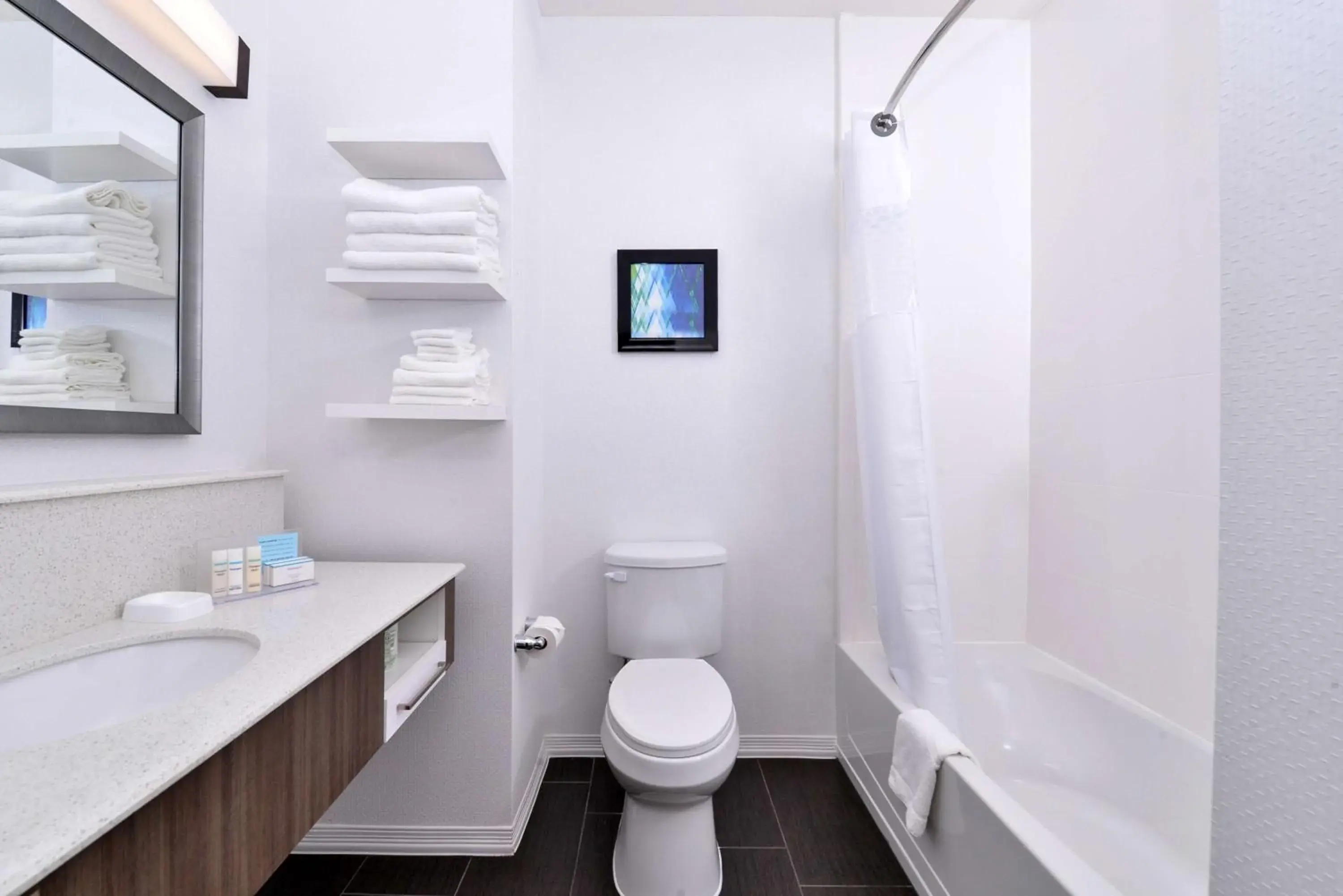 Bathroom in Hampton Inn Broussard-Lafayette Bathroom in Hampton Inn Broussard-Lafayette