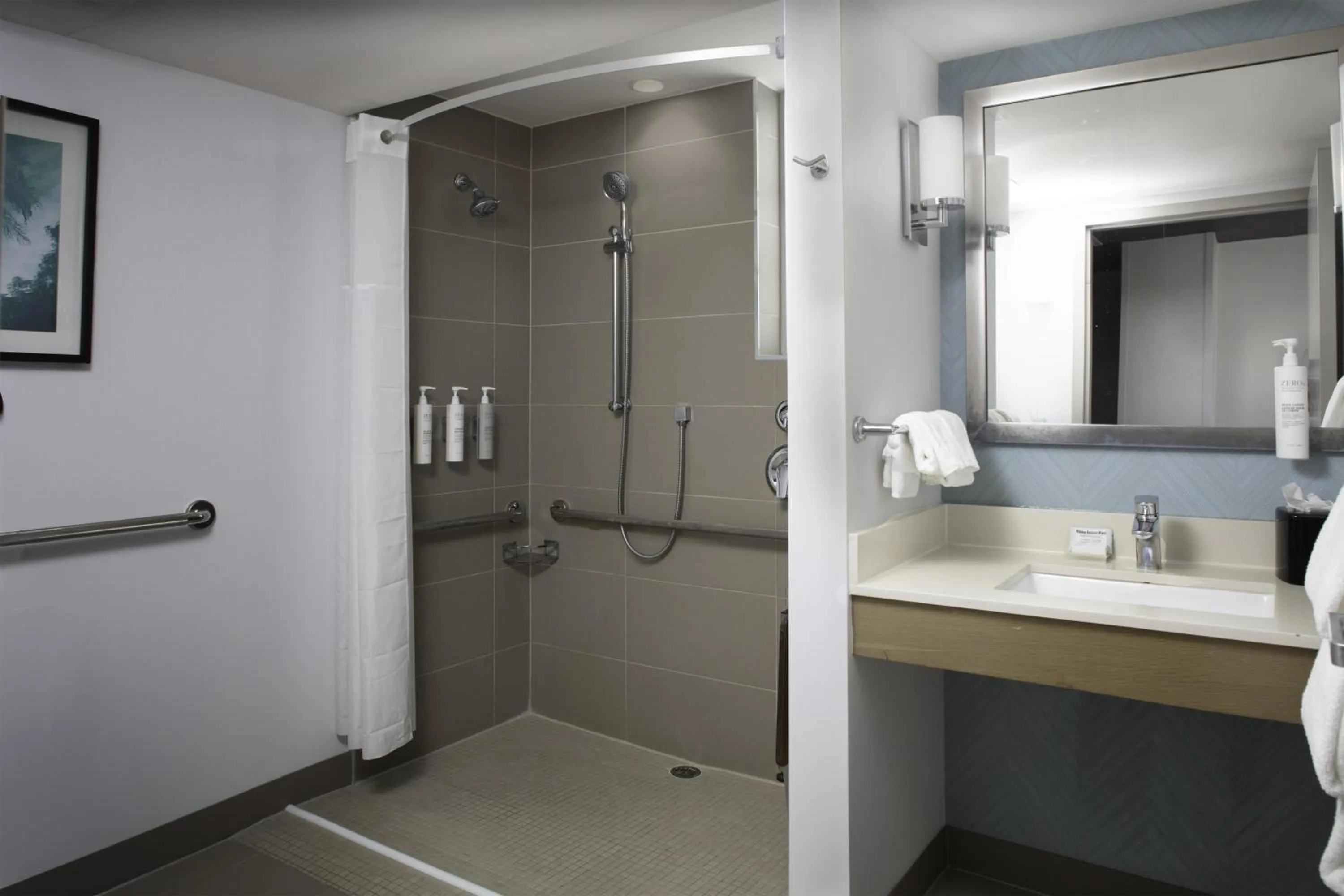 Bathroom in Hilton Garden Inn Miami South Beach