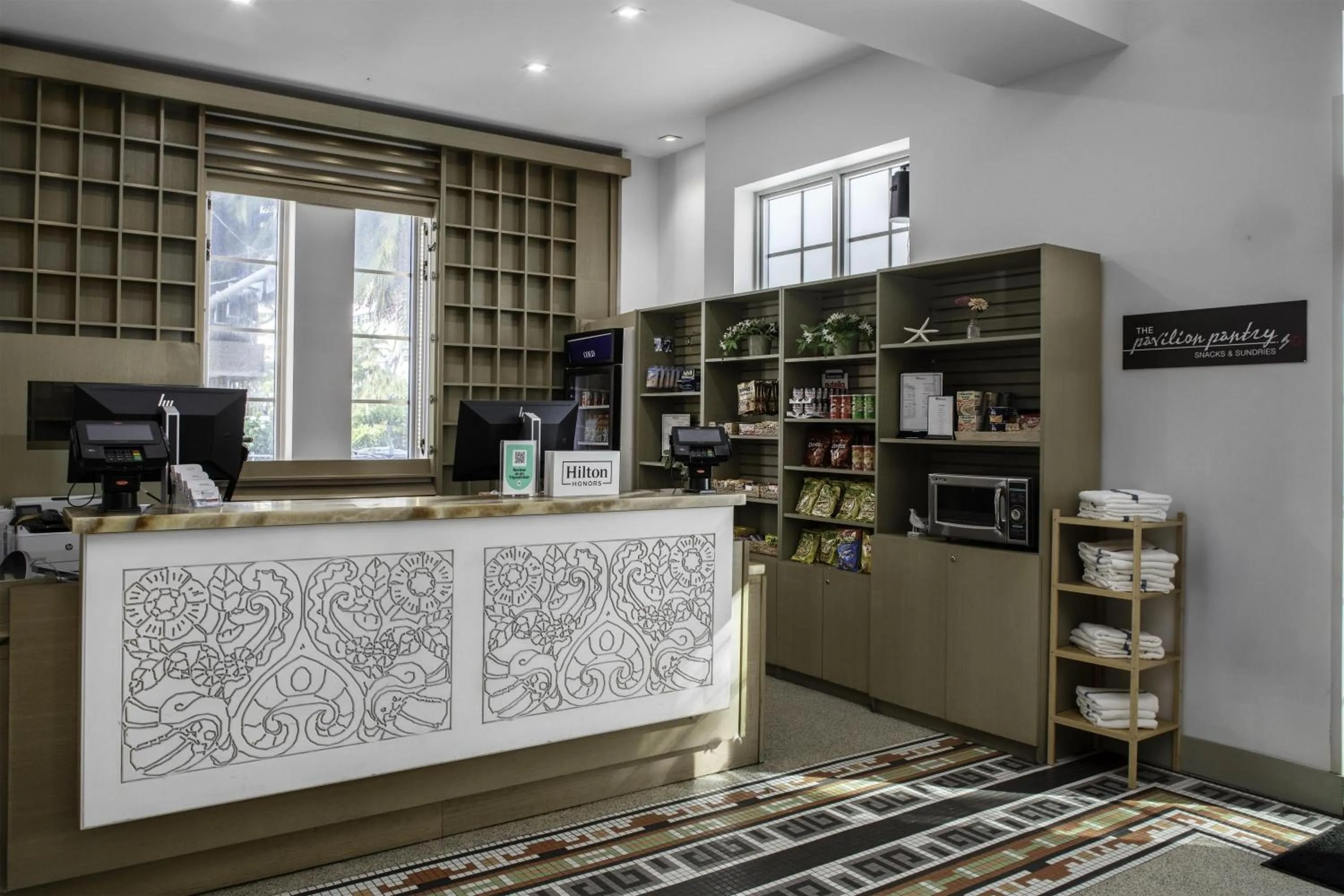 Lobby or reception in Hilton Garden Inn Miami South Beach