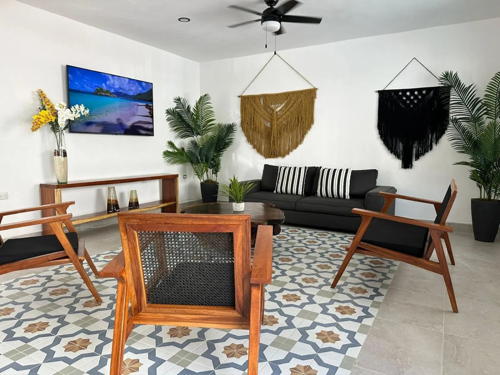 Living room in Hotel Plaza Nardos
